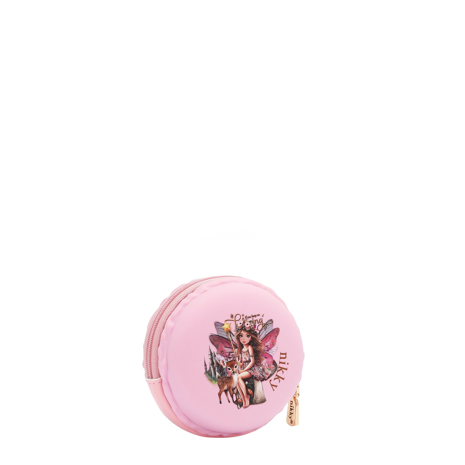 CUSTODIA ROTONDA IN SILICONE (<tc>FAIRY TALE</tc> ROSA)