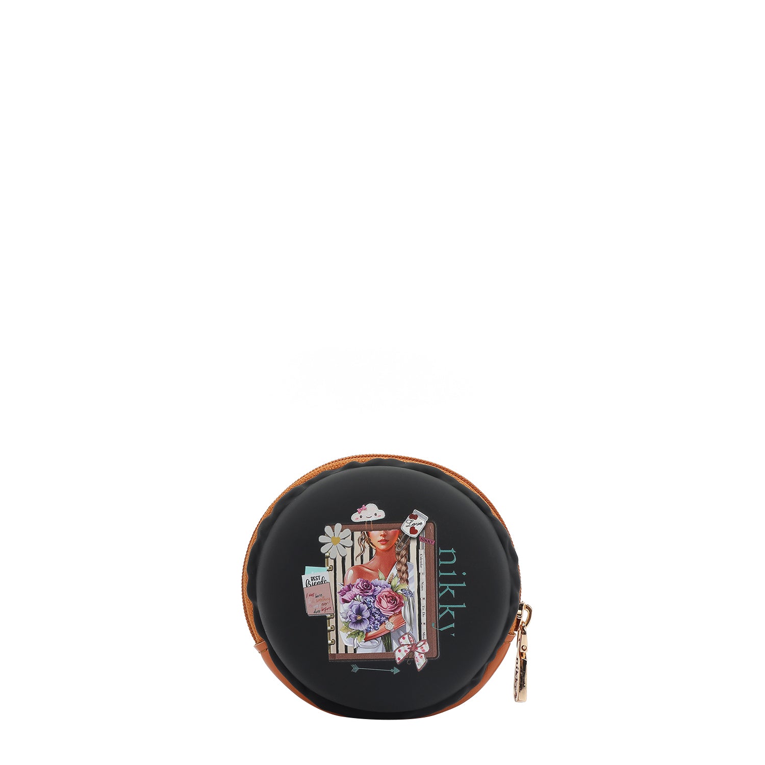 CUSTODIA ROTONDA IN SILICONE (<tc>NOSTALGIA</tc> NERO)