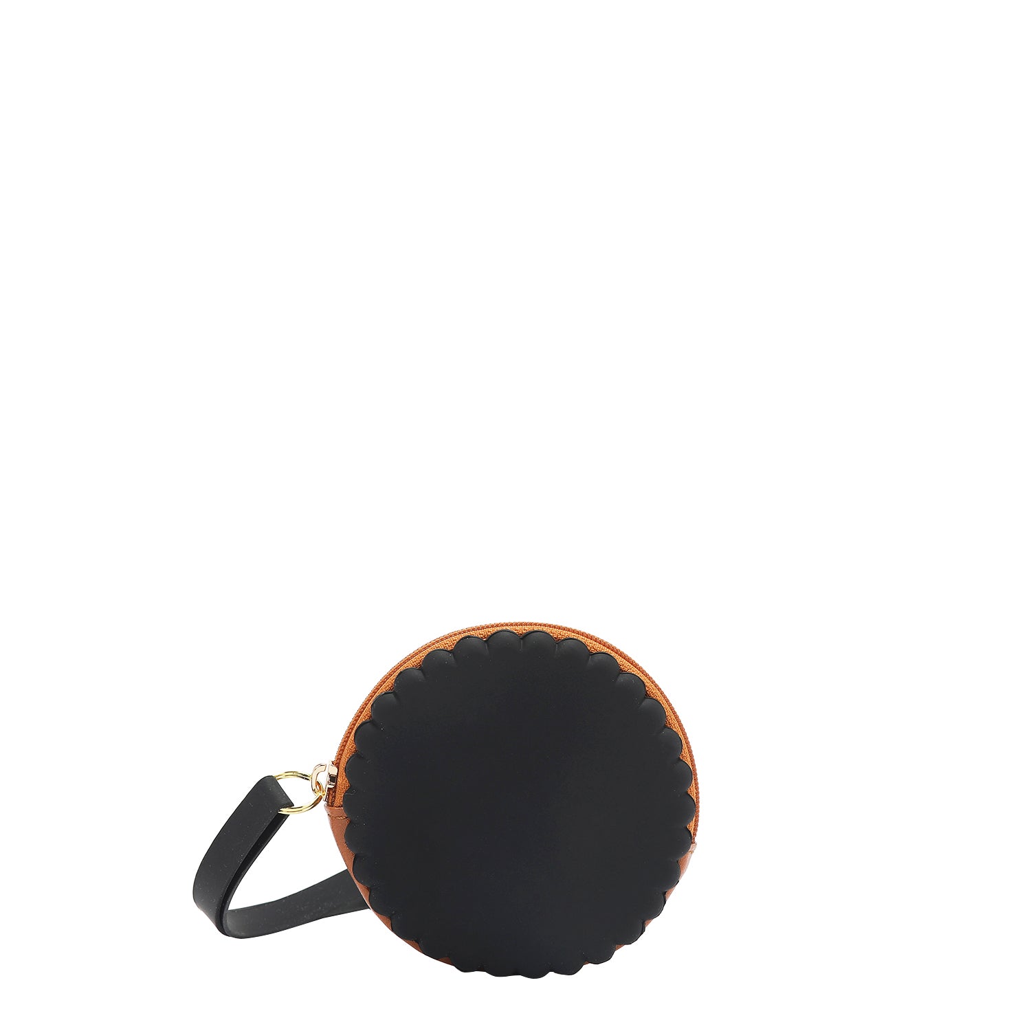 ESTOJO REDONDO DE SILICONE COM PULSEIRA (<tc>EIFFEL DREAMS</tc> PRETO)