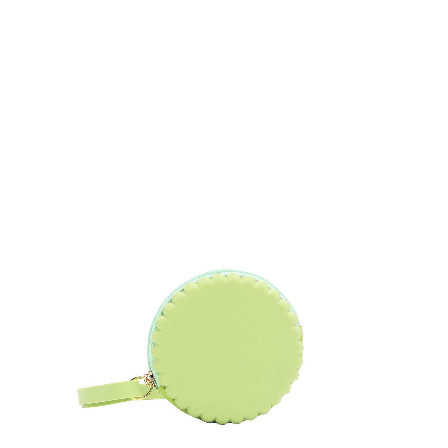 CASSA ROTONDA IN SILICONE CON BRACCIALE (<tc>FAIRY TALE</tc> VERDE)