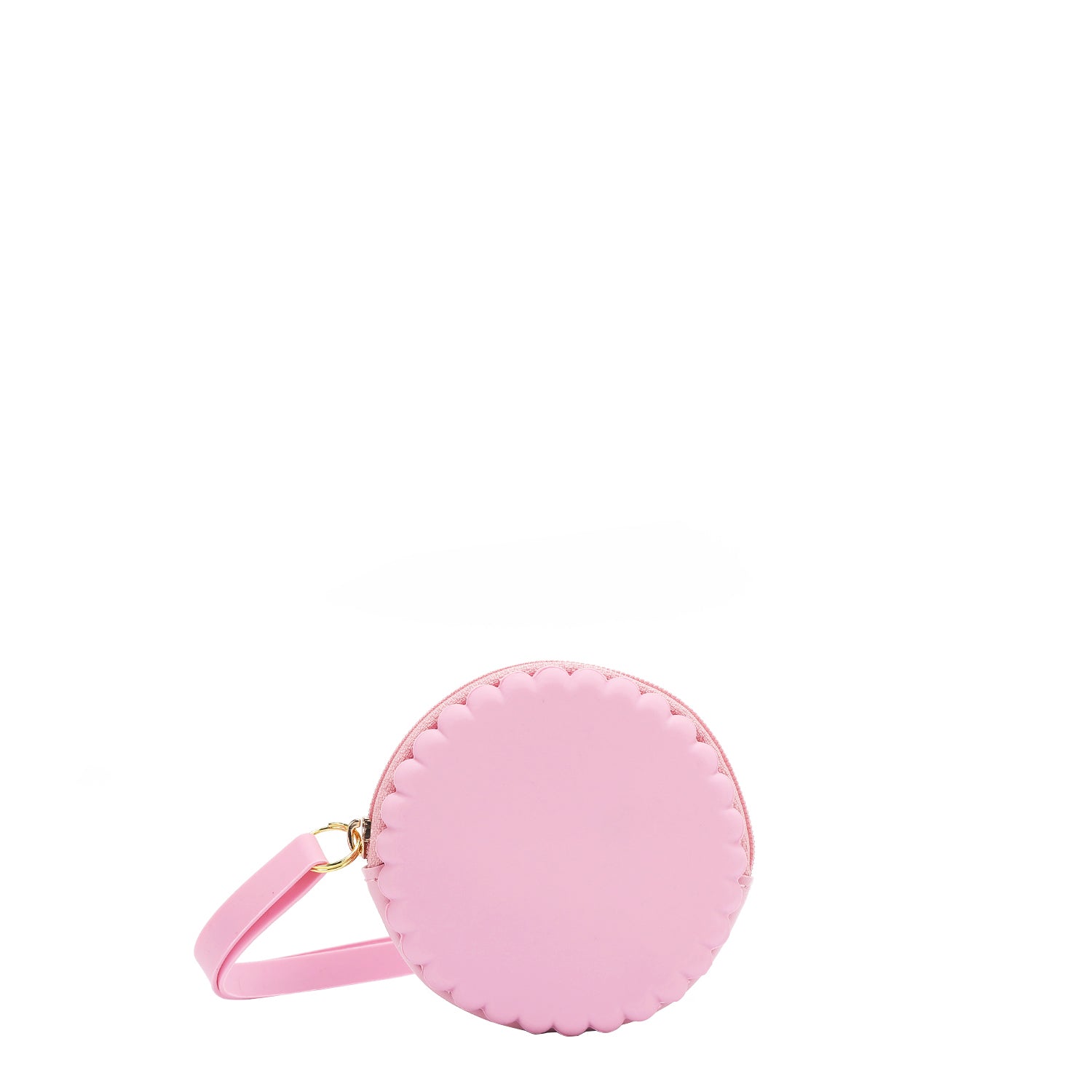 ÉTUI ROND EN SILICONE AVEC BRACELET (<tc>FAIRY TALE</tc> ROSE)