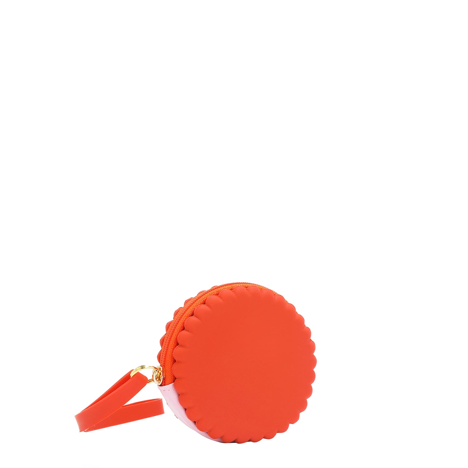 ROUND SILICONE CASE WITH BRACELET (<tc>NOSTALGIA</tc> ORANGE)