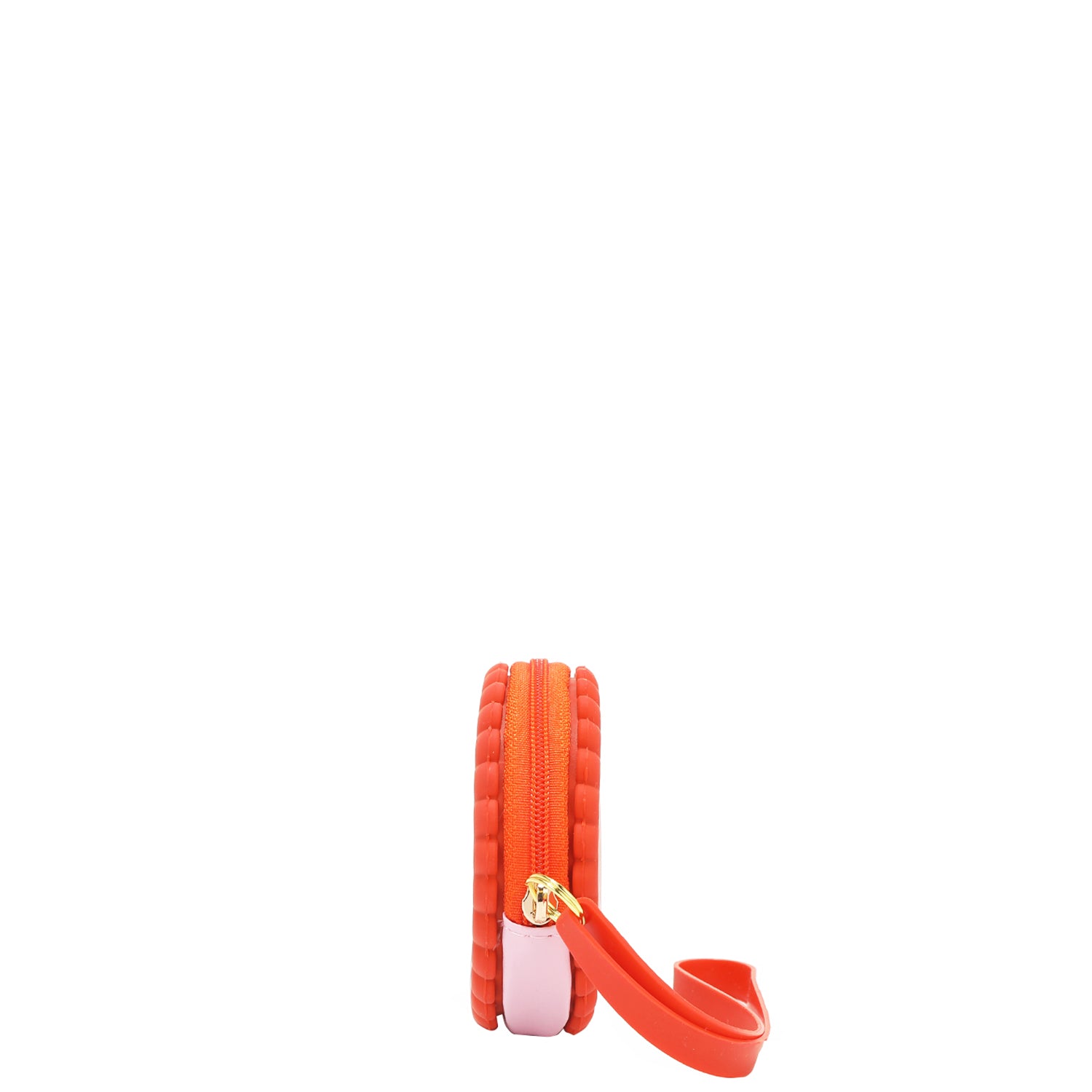 ROUND SILICONE CASE WITH BRACELET (<tc>NOSTALGIA</tc> ORANGE)