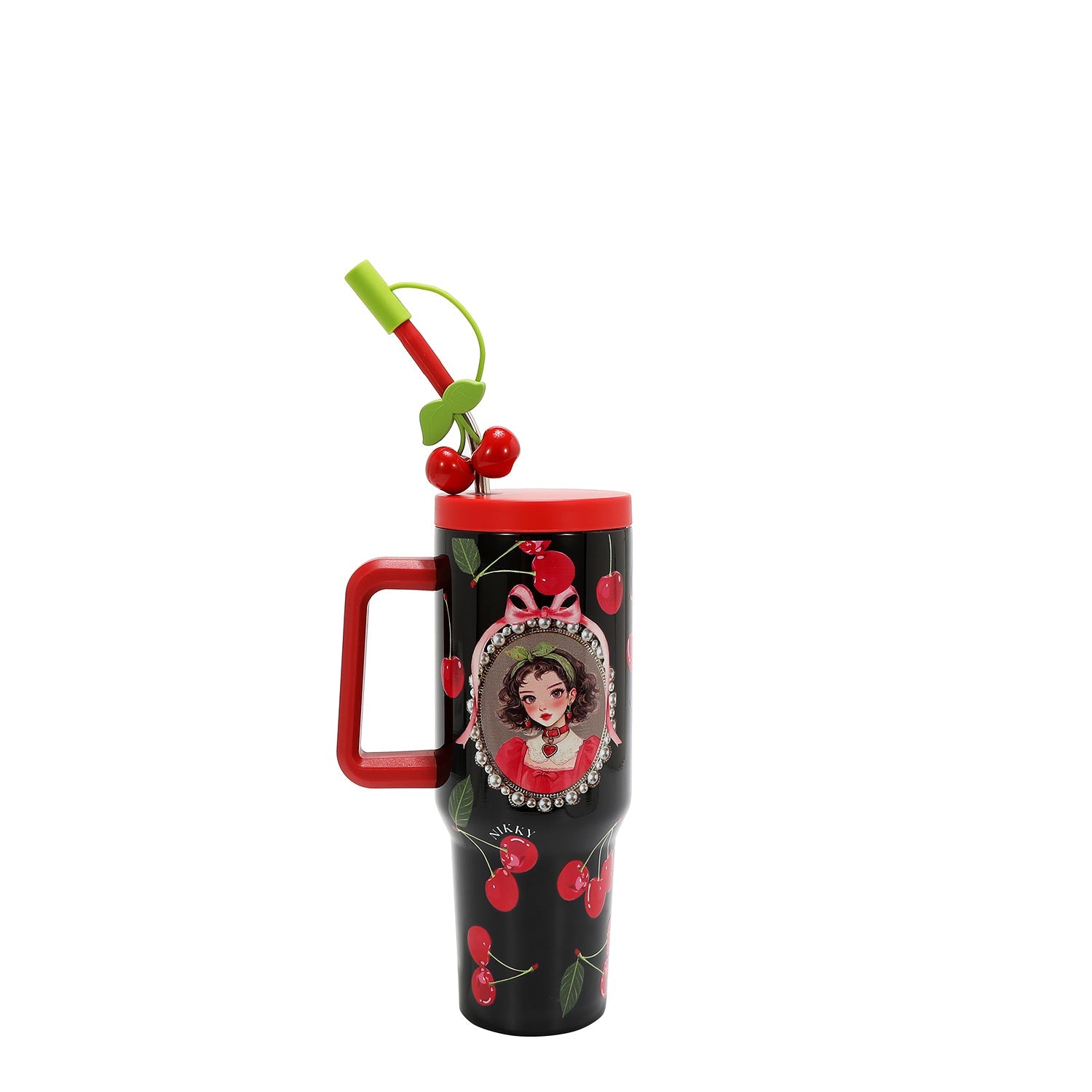 VASO TERMICO 1.2L (CHERRY LIPS-BLACK)