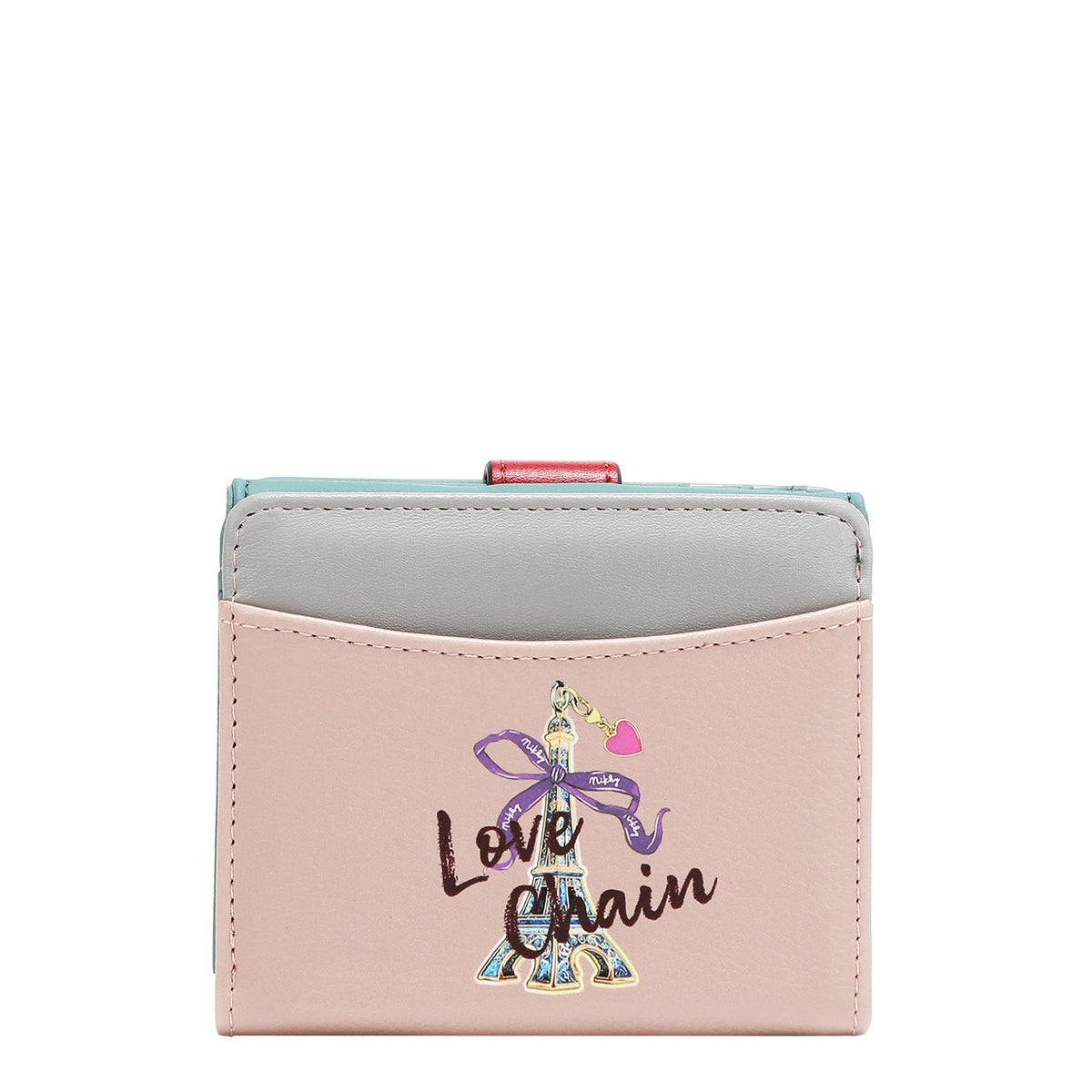 CARTERA COMPACTA (LOVE CHAIN)
