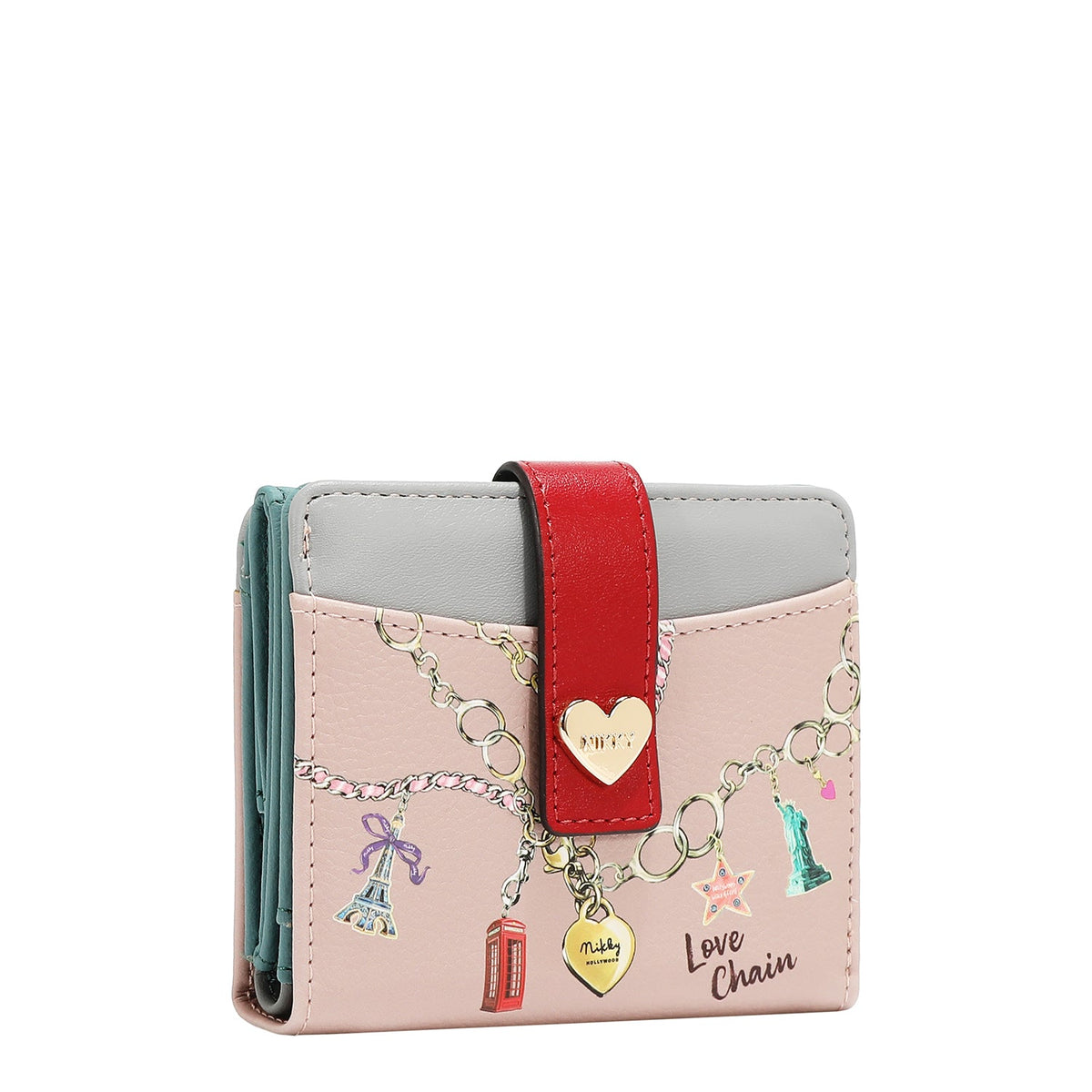CARTERA COMPACTA (LOVE CHAIN)