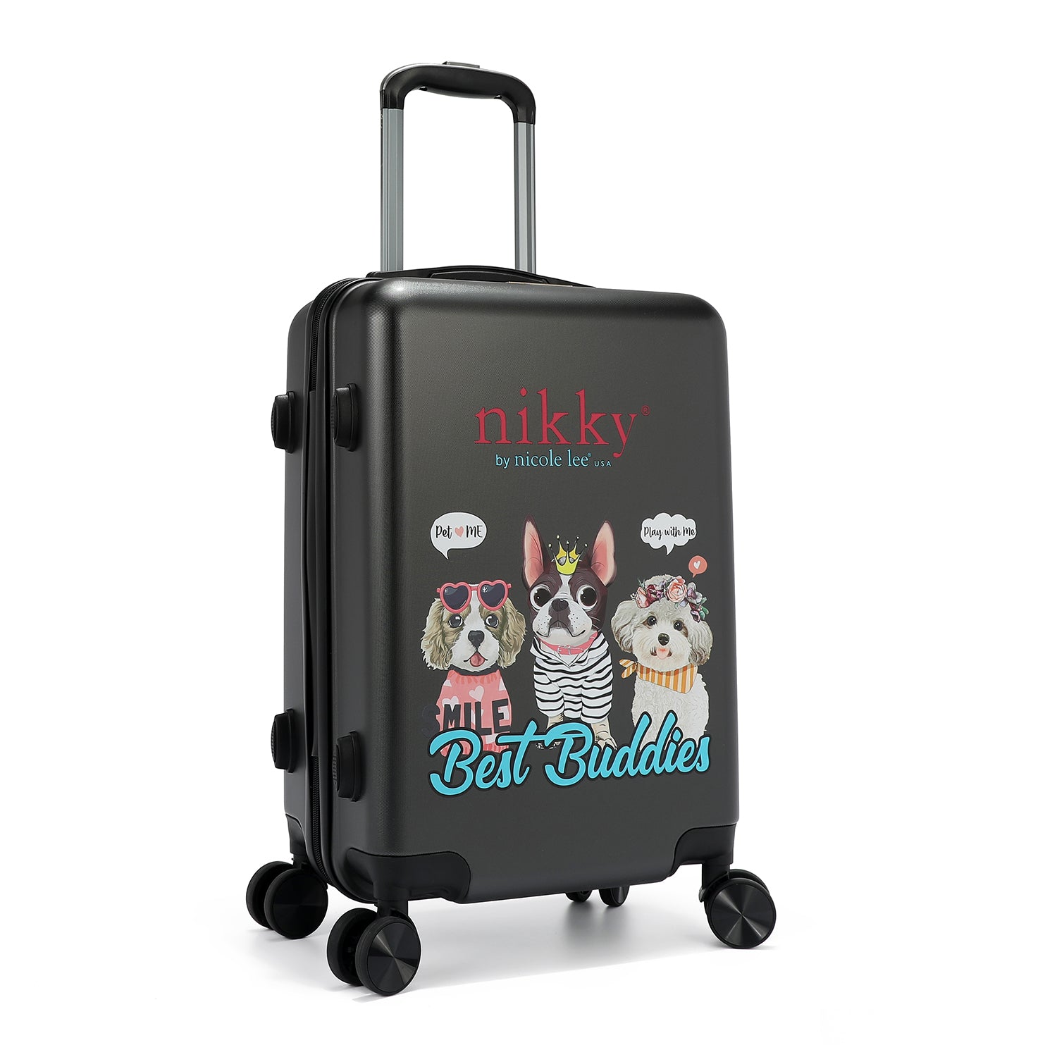 MALA DE CABINE DE PLÁSTICO ABS (<tc>BEST BUDDIES</tc>)