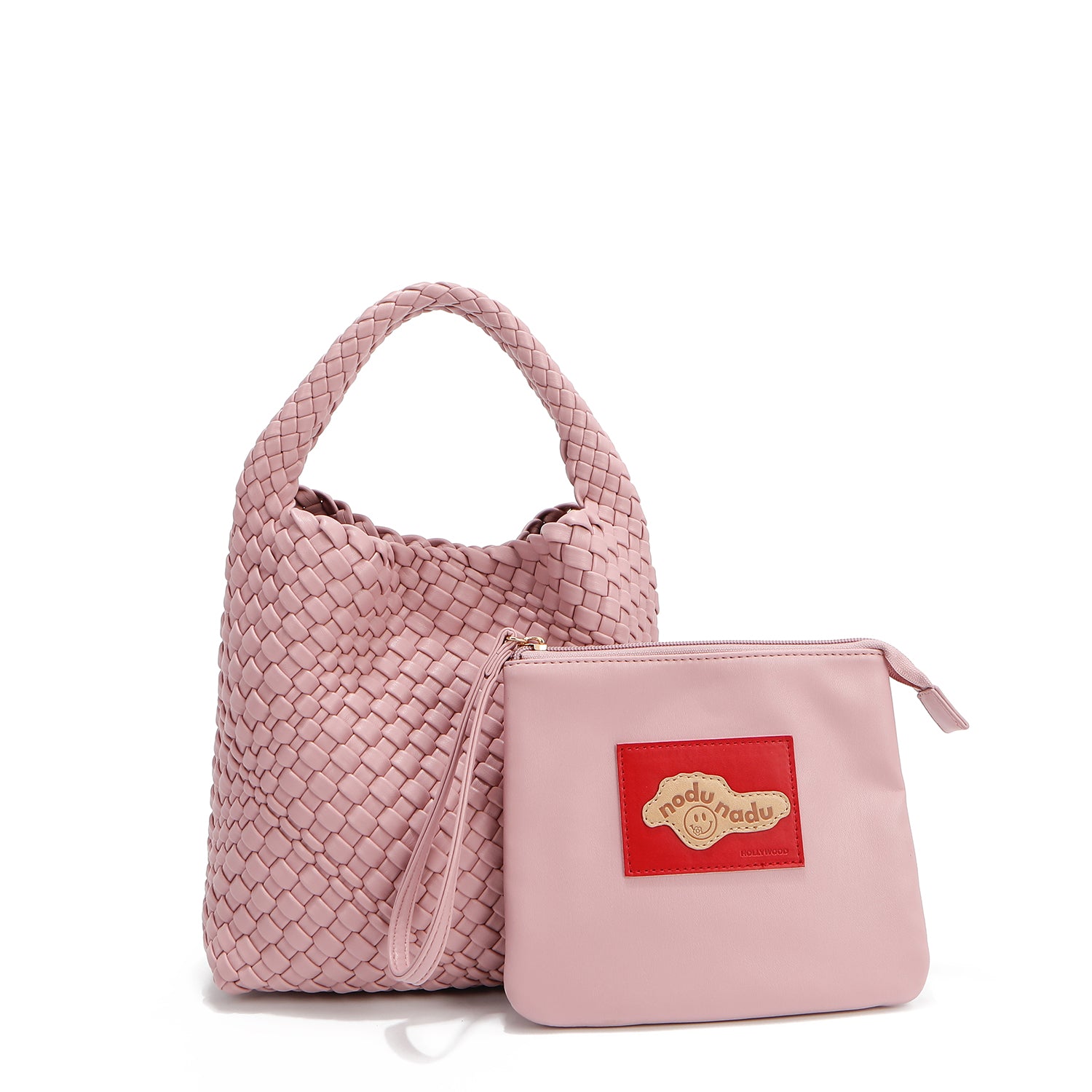 BOLSA JUNI CON ESTUCHE (ROSA)