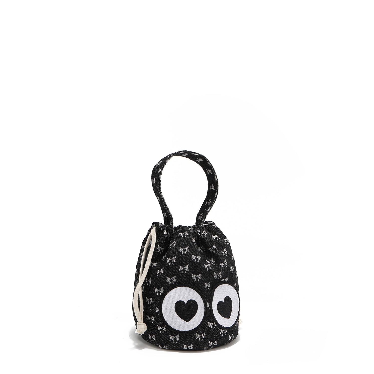 BOLSA EYE LOVE YOU (NEGRO)