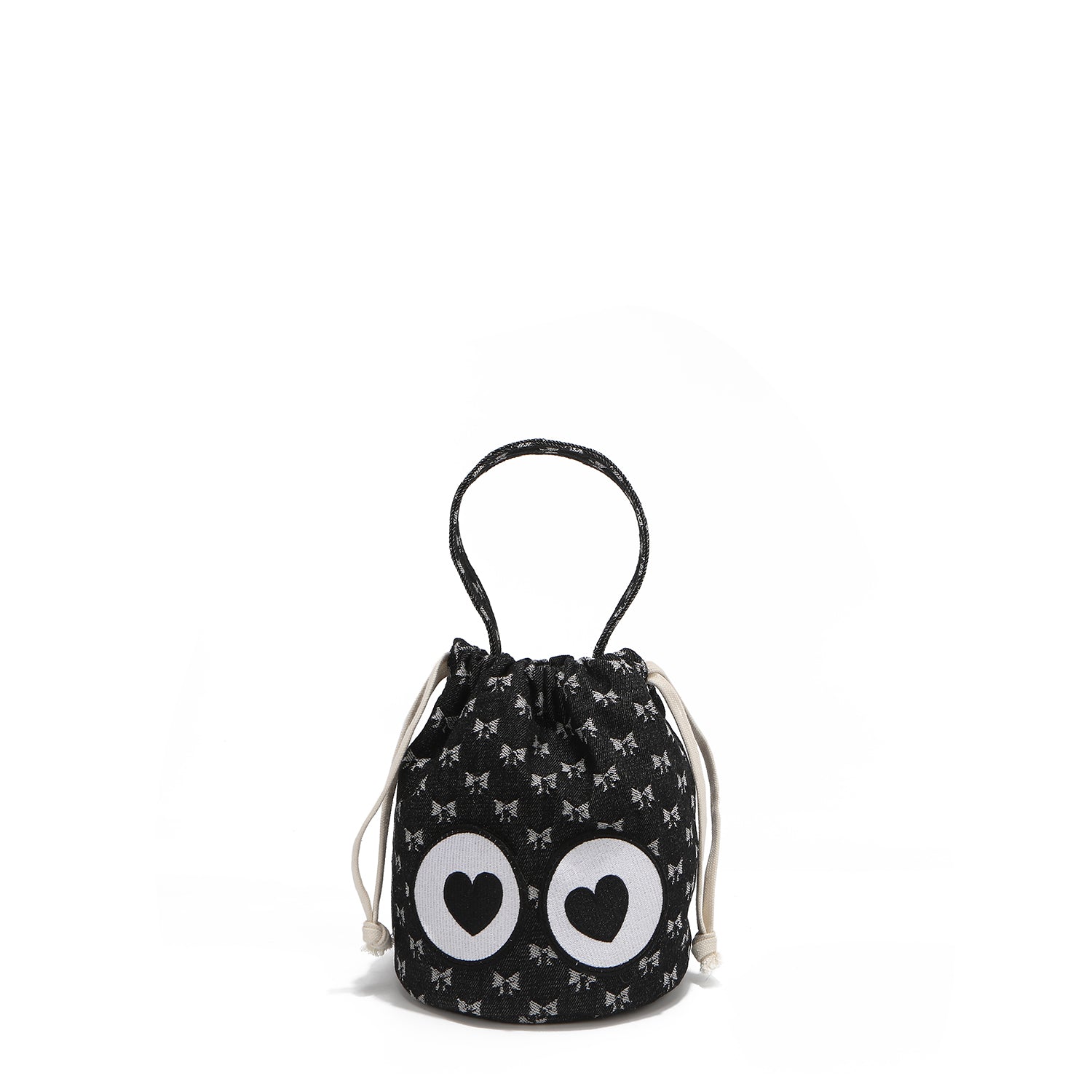 BOLSA EYE LOVE YOU (NEGRO)