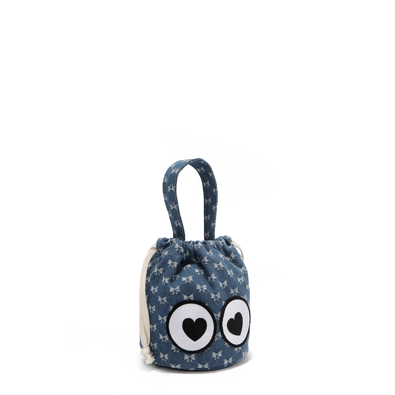 BOLSA EYE LOVE YOU (AZUL)