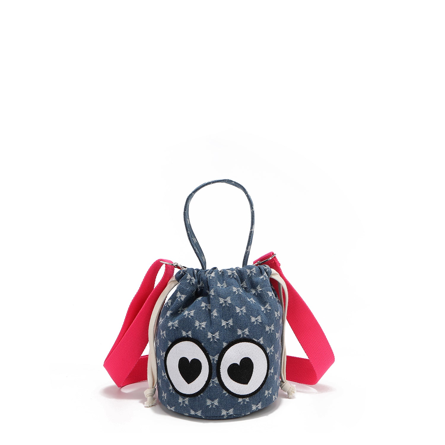 BOLSA EYE LOVE YOU (AZUL)