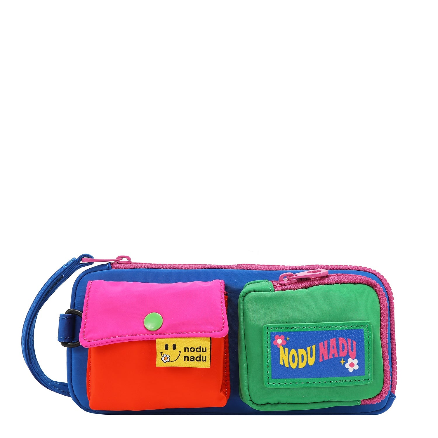 ESTUCHE NECESER DE NYLON MULTICOLOR