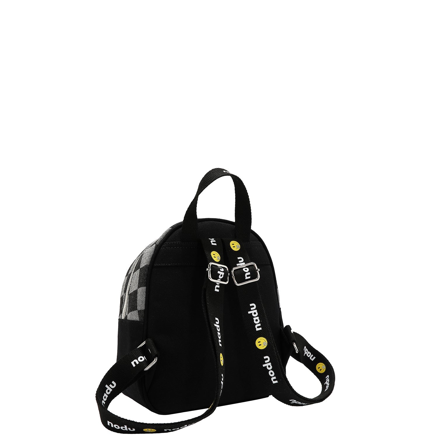 MOCHILA DE CUADROS CORDY (NEGRO)