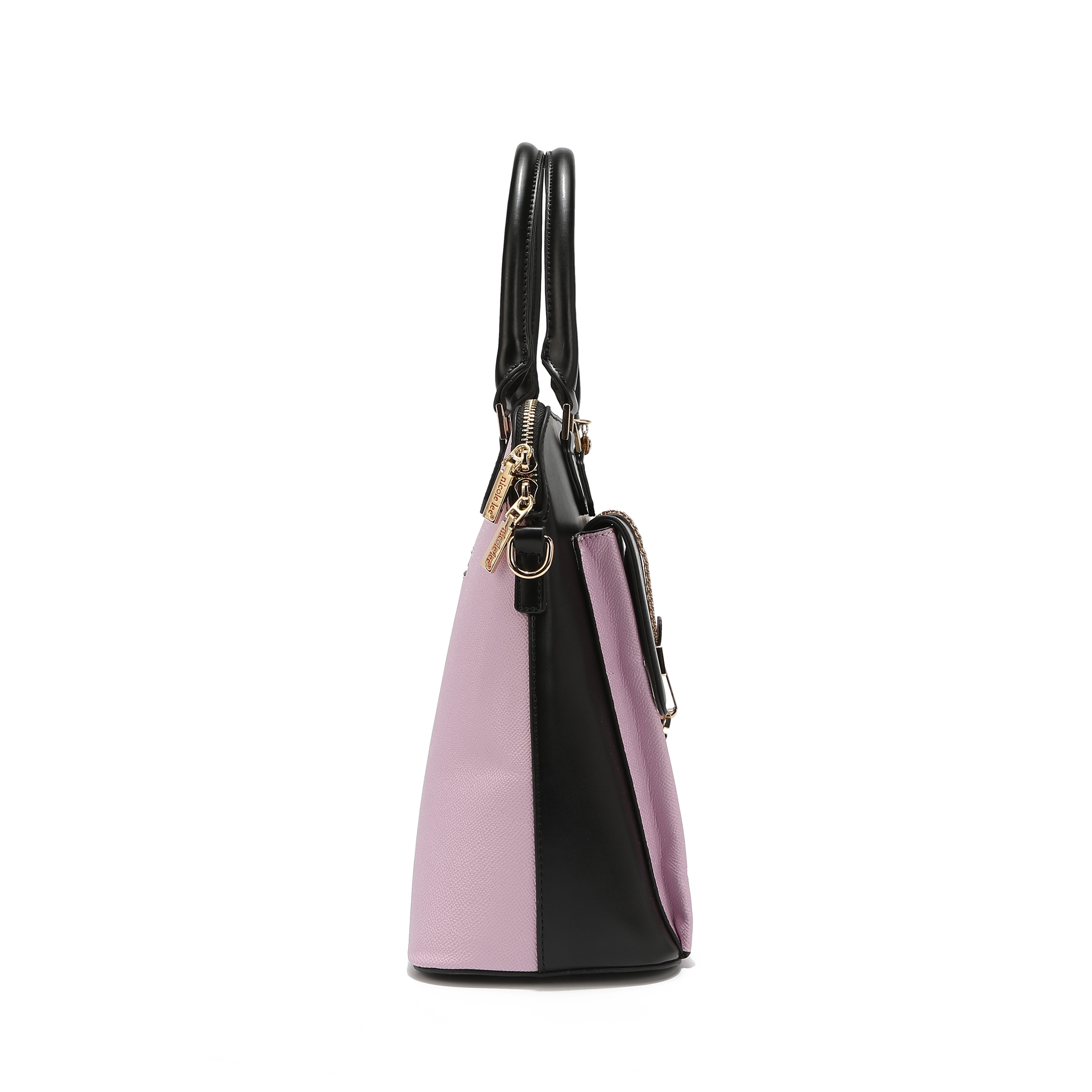 BOLSO SATCHEL DE FORMA ABOVEDADA PETRA