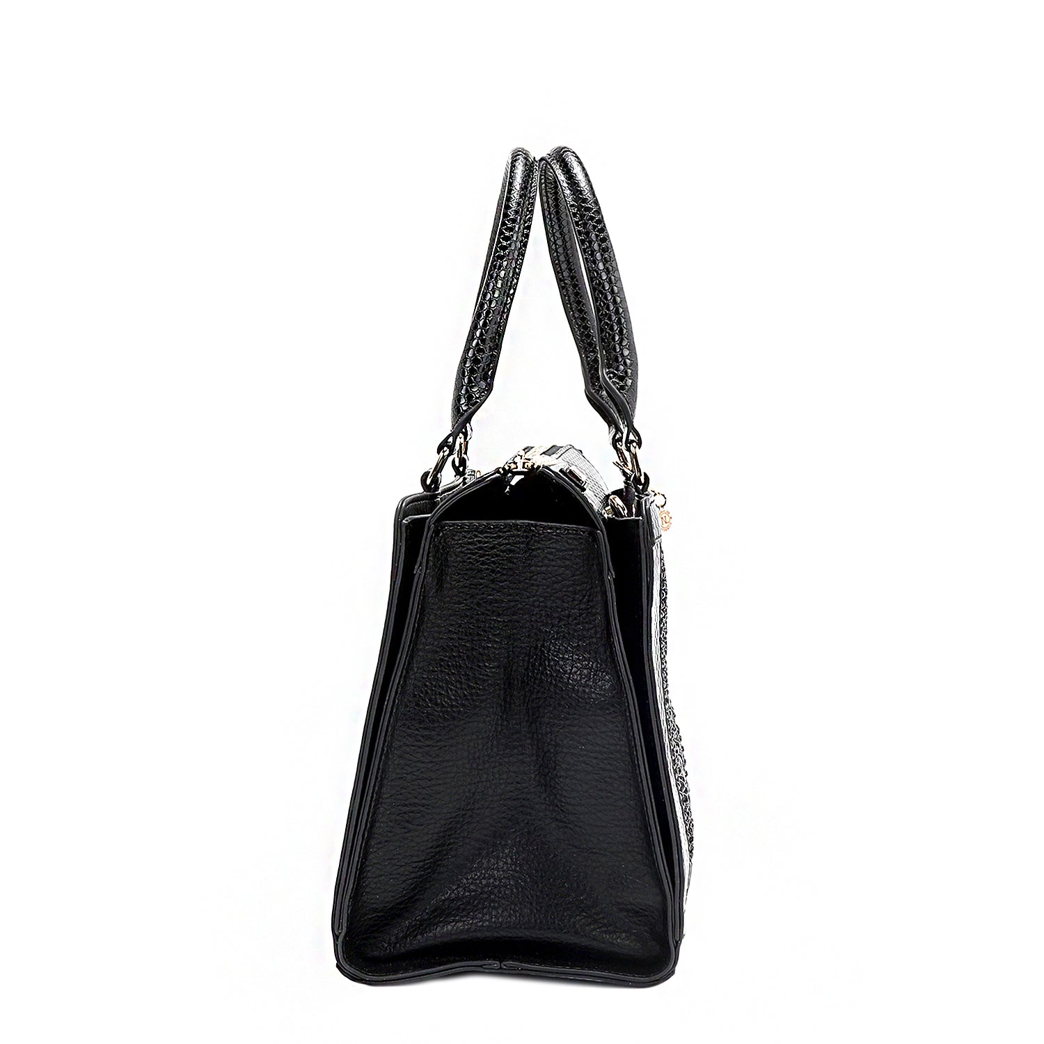 SAC CARTABLE AVEC DENTELLE (NOIR)