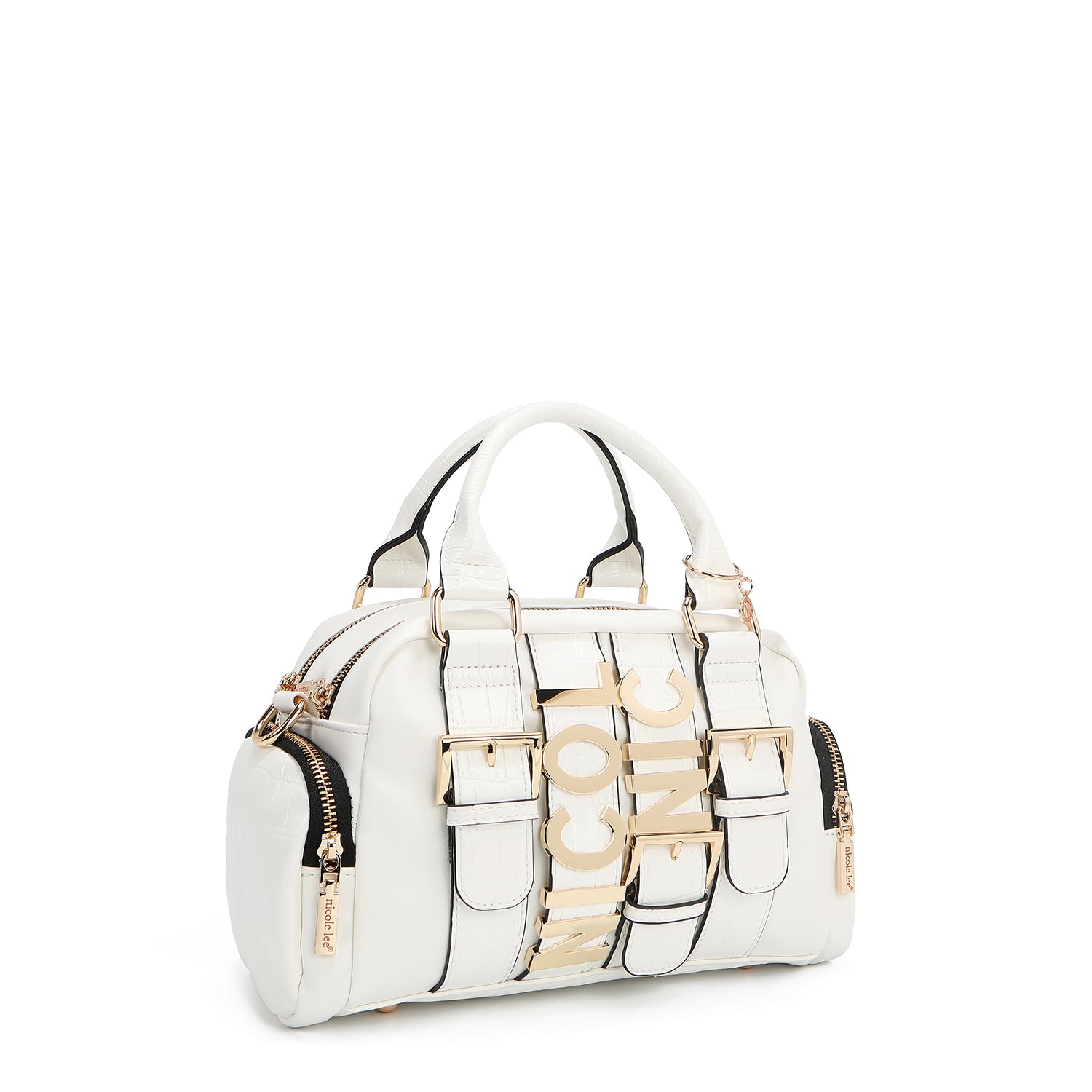 CALISTA BOLSO DE MANO MULTI BOLSILLO (BLANCO)