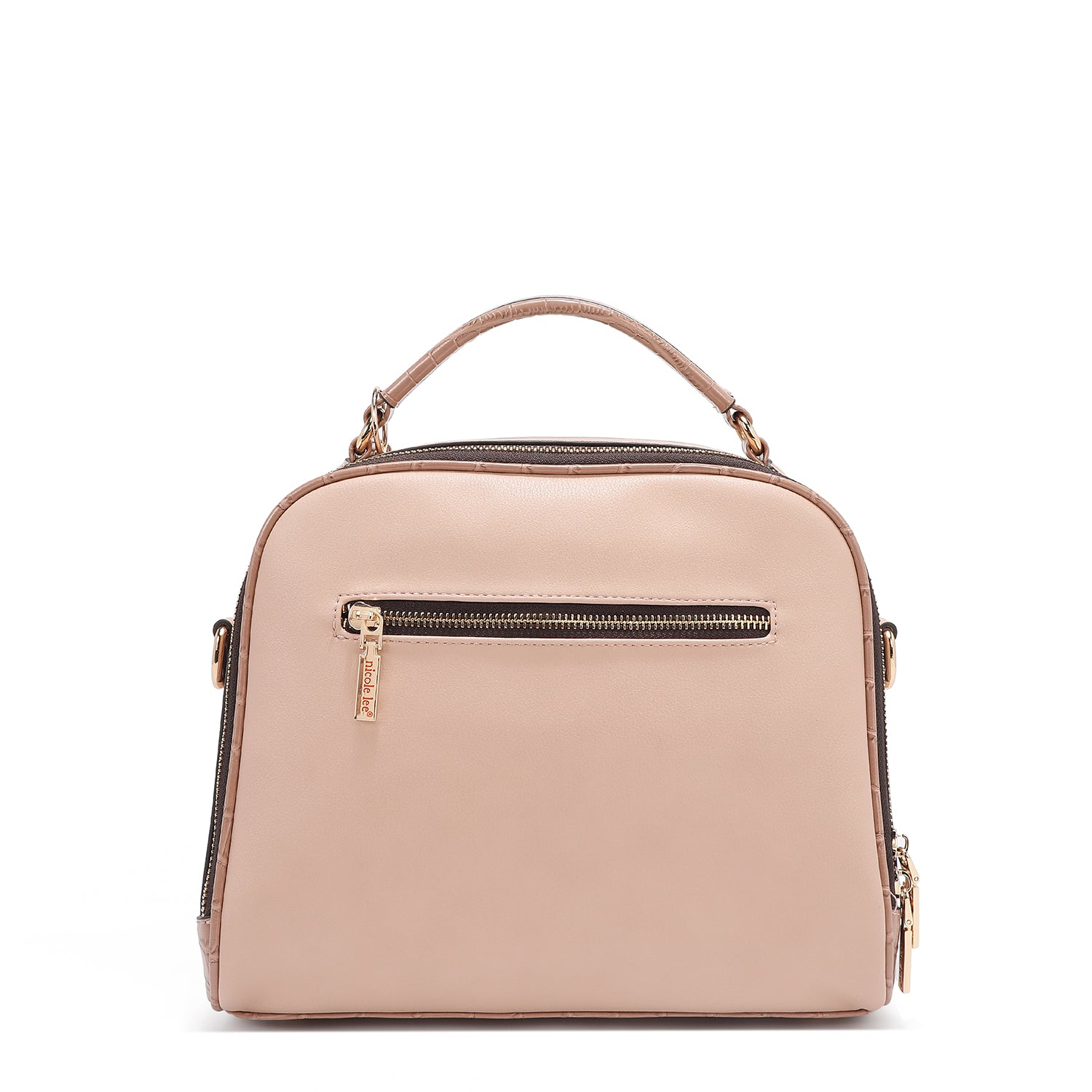 Calista -Handtasche mit oberem Griff (rosa)