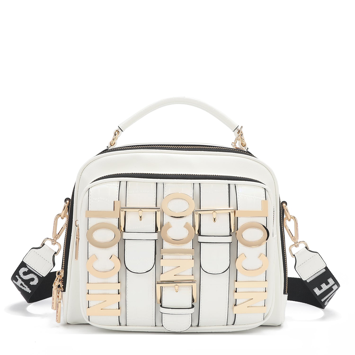 Bolsa calista com alça superior (branco)