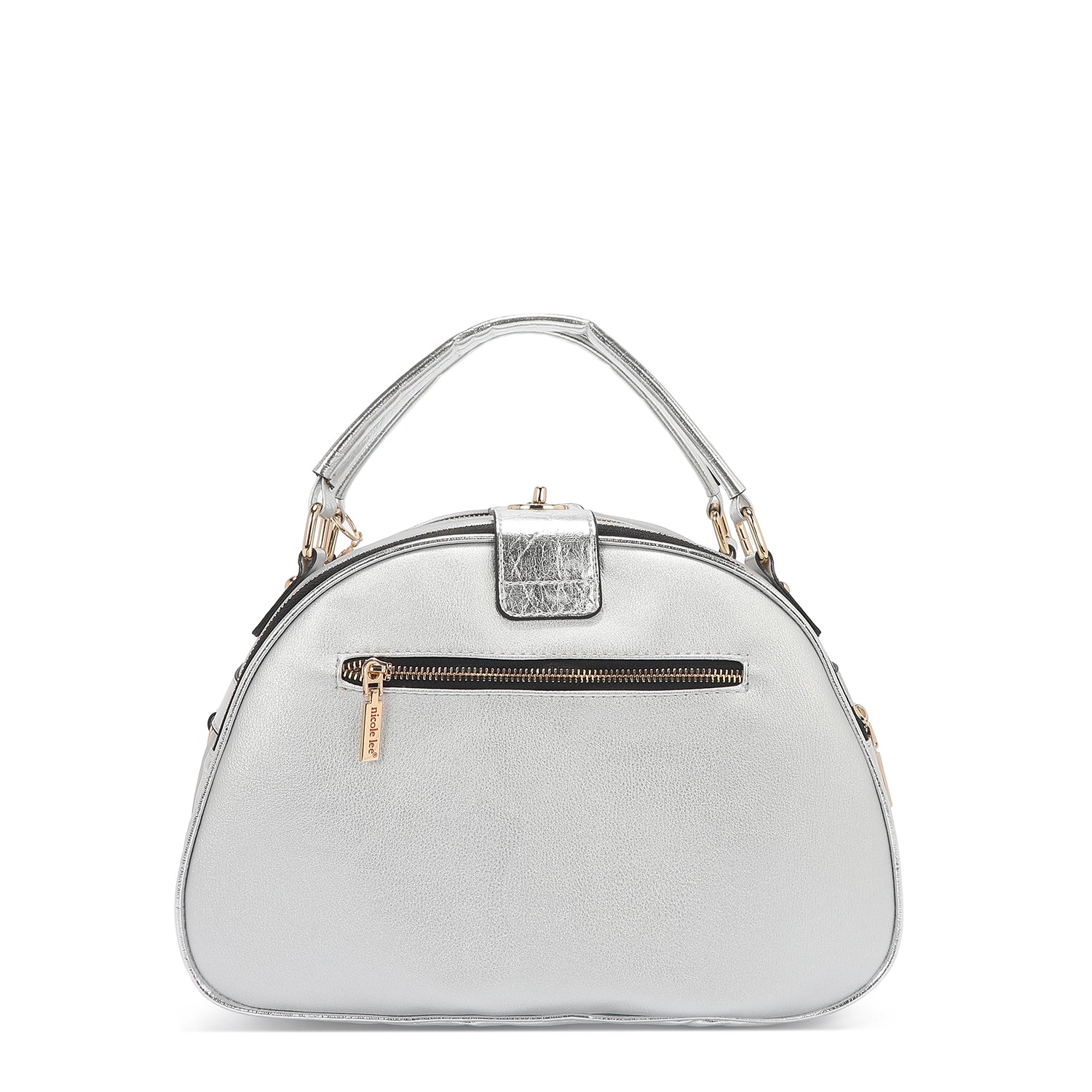 Calista Satchel Domo (Silver)
