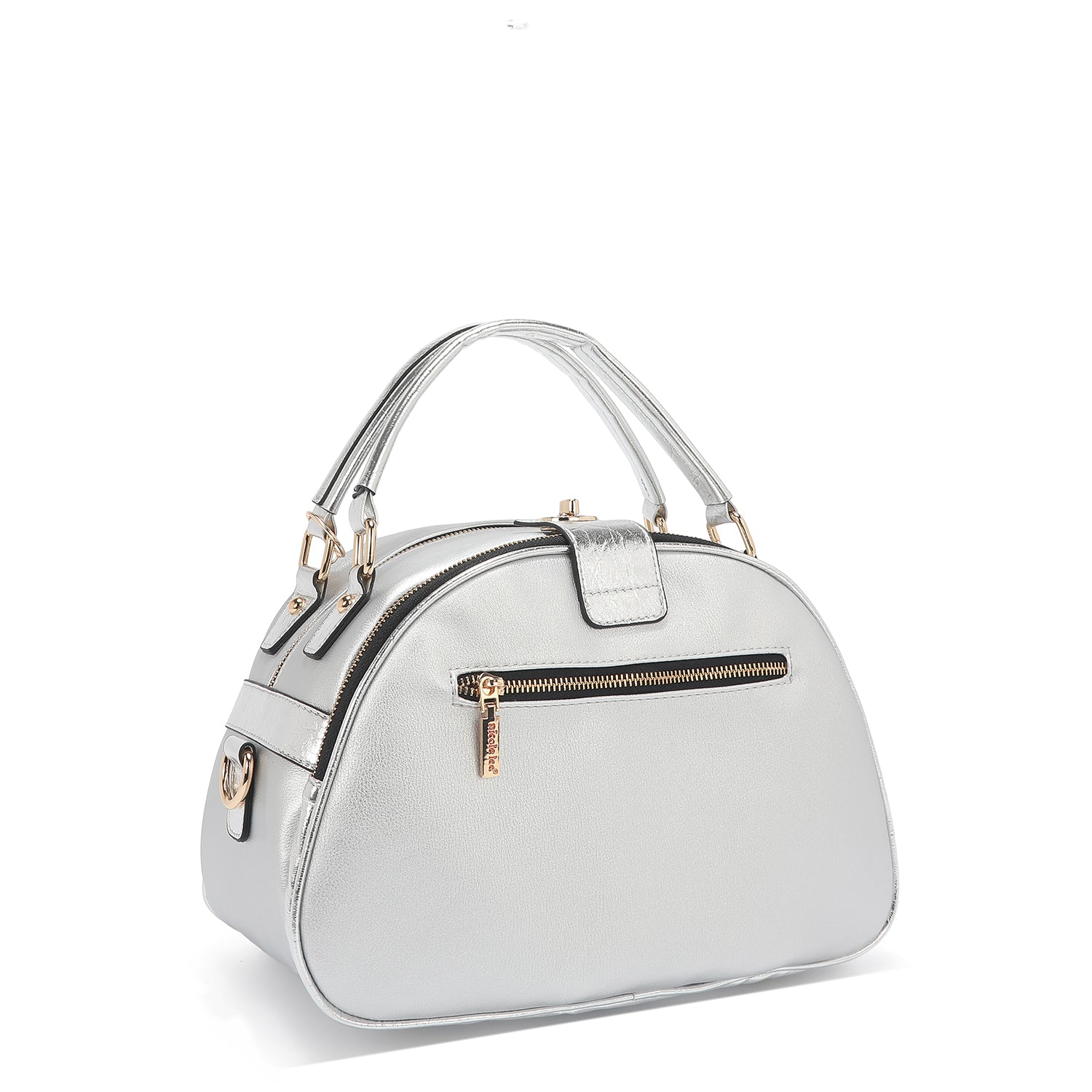 Calista Satchel Domo (Silver)
