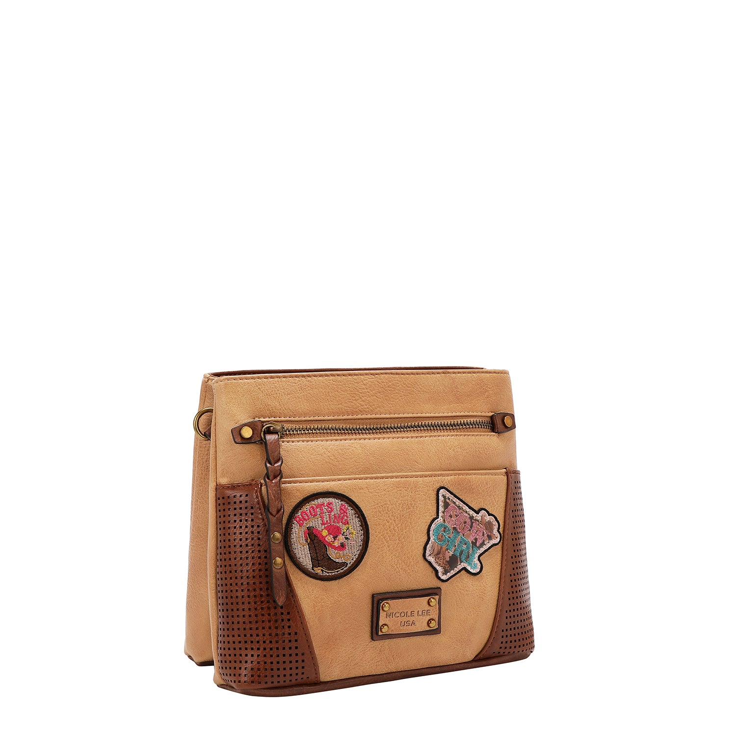 BANDOELRA VINTAGE CON PARCHE (MARRON)