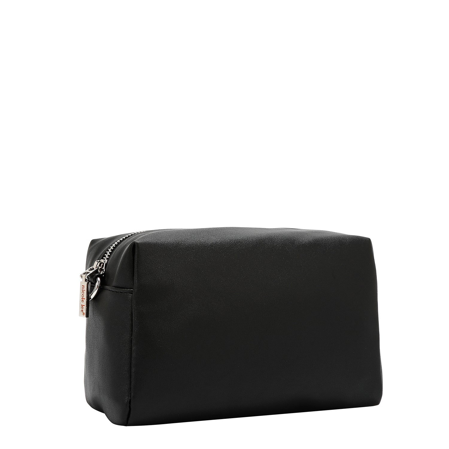 BOLSO SATCHEL CON BORDE DE OJALES (NEGRO)