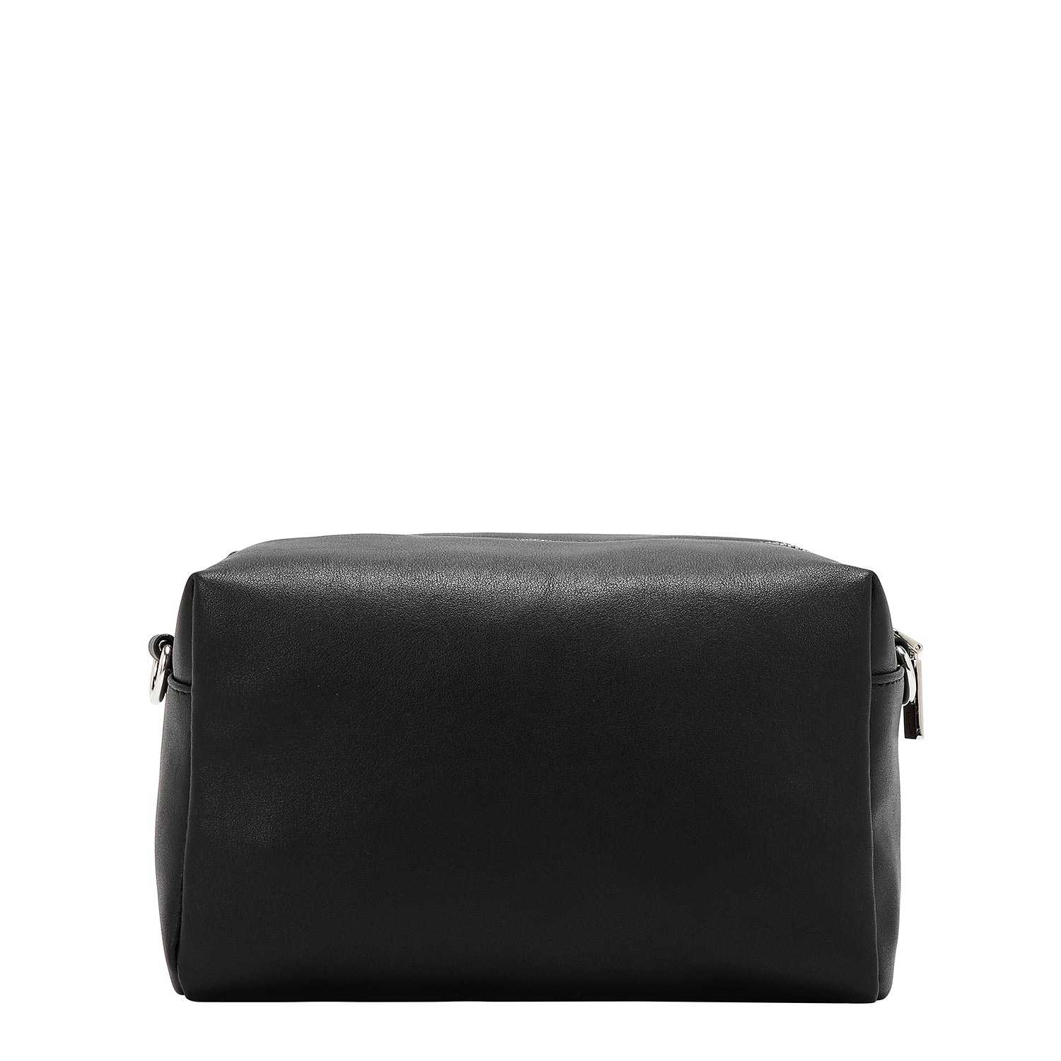 BOLSO SATCHEL CON BORDE DE OJALES (NEGRO)