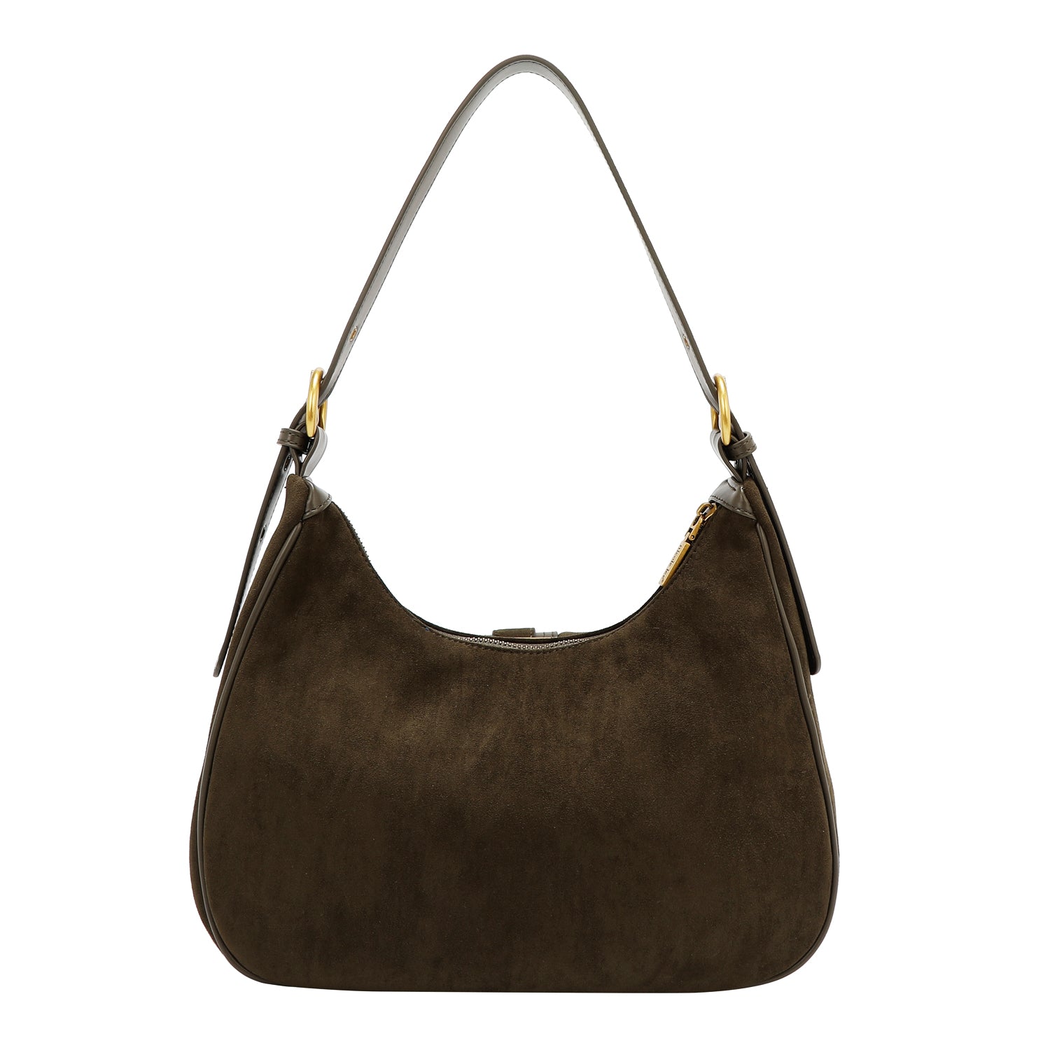 BOLSO DE HOMBRO CON DISEÑO FLORAL (OLIVA)