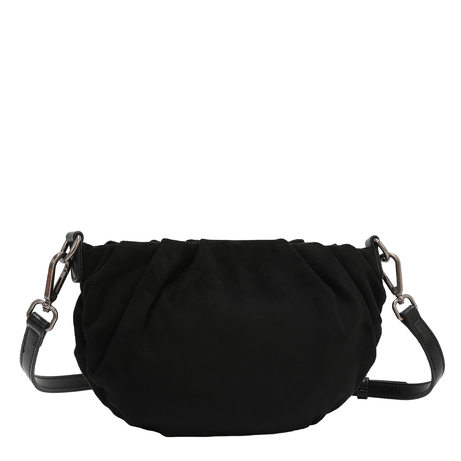 BANDOLERA CON DISEÑO FLORAL (NEGRO)