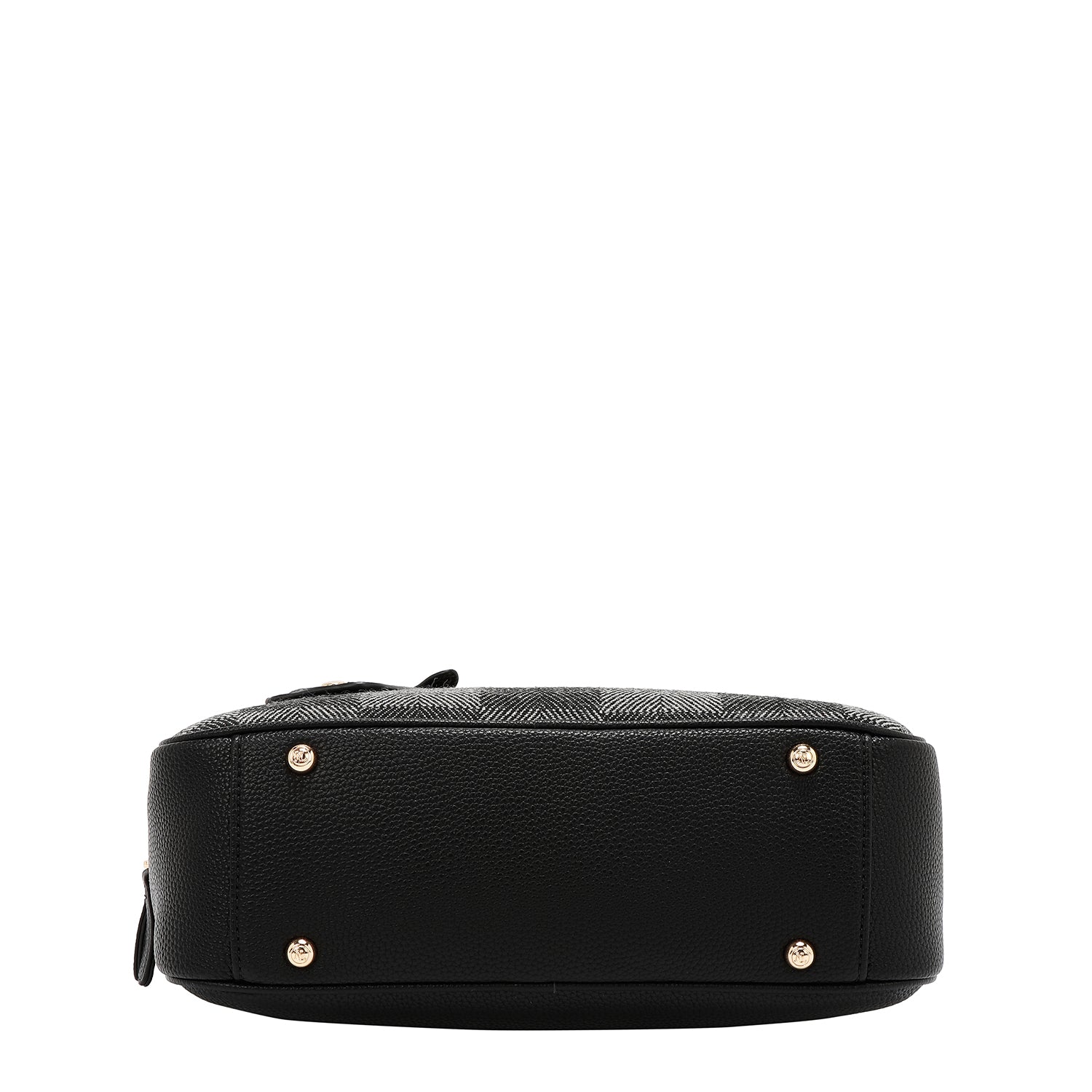 BOLSO BOSTON CHIC CON CUADROS (NEGRO)