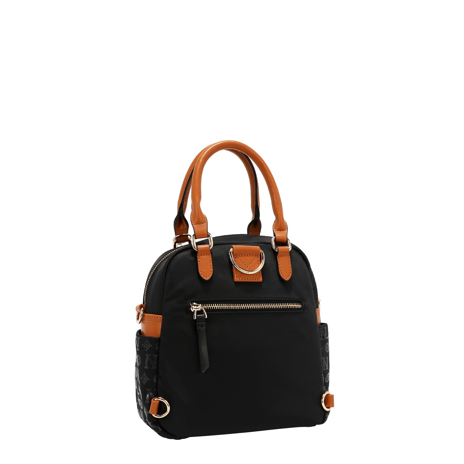 BORSA MULTIUSO CON LOGO MONOGRAMMA (NERO)