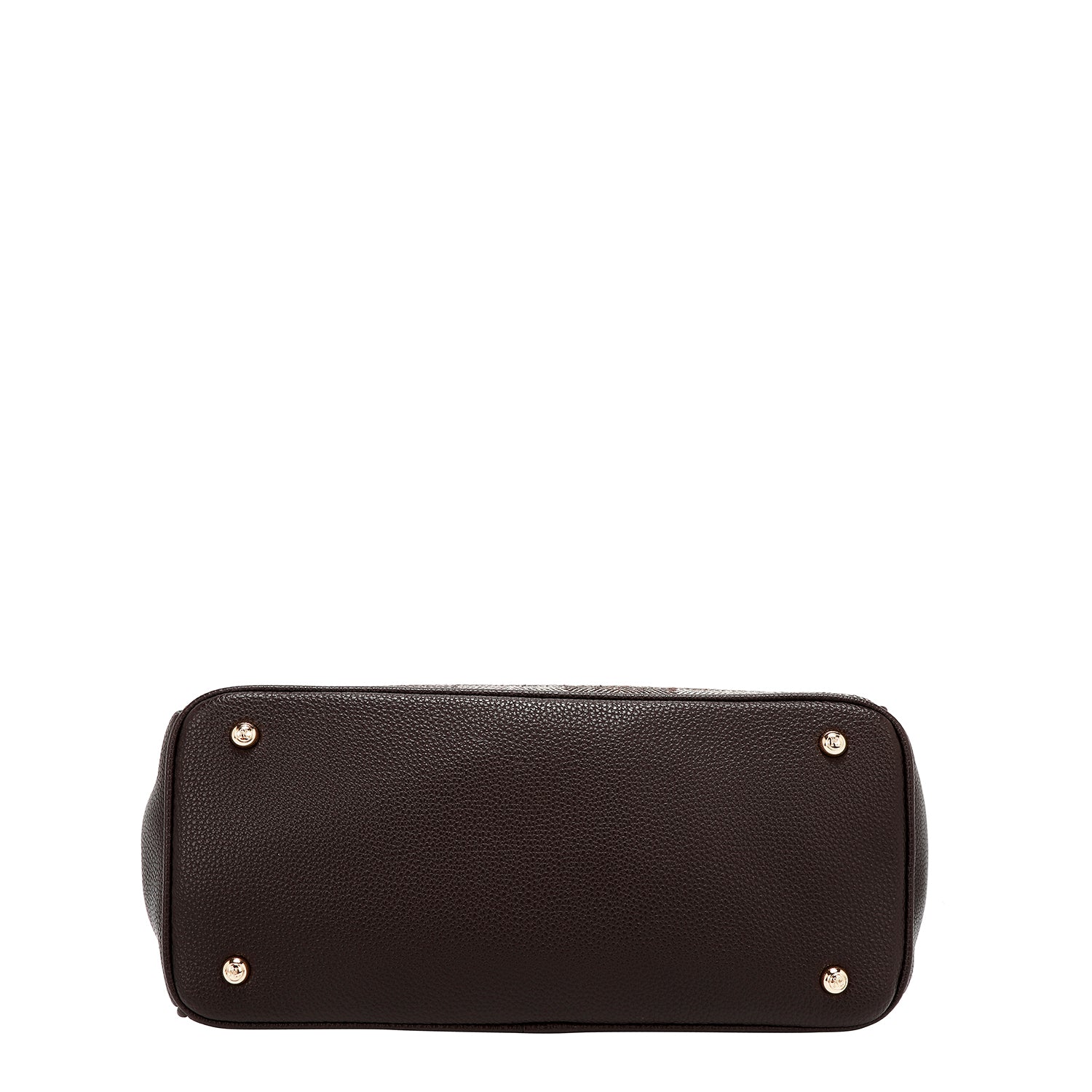 BOLSO DE CUADROS CHIC (MARRON)