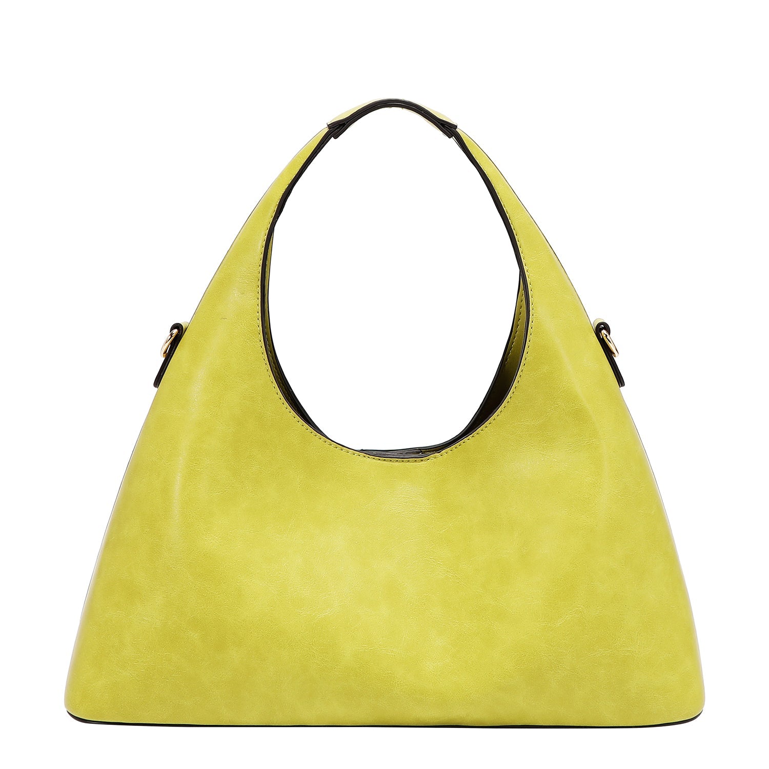 HANDBAG WITH STITCH (LIME)