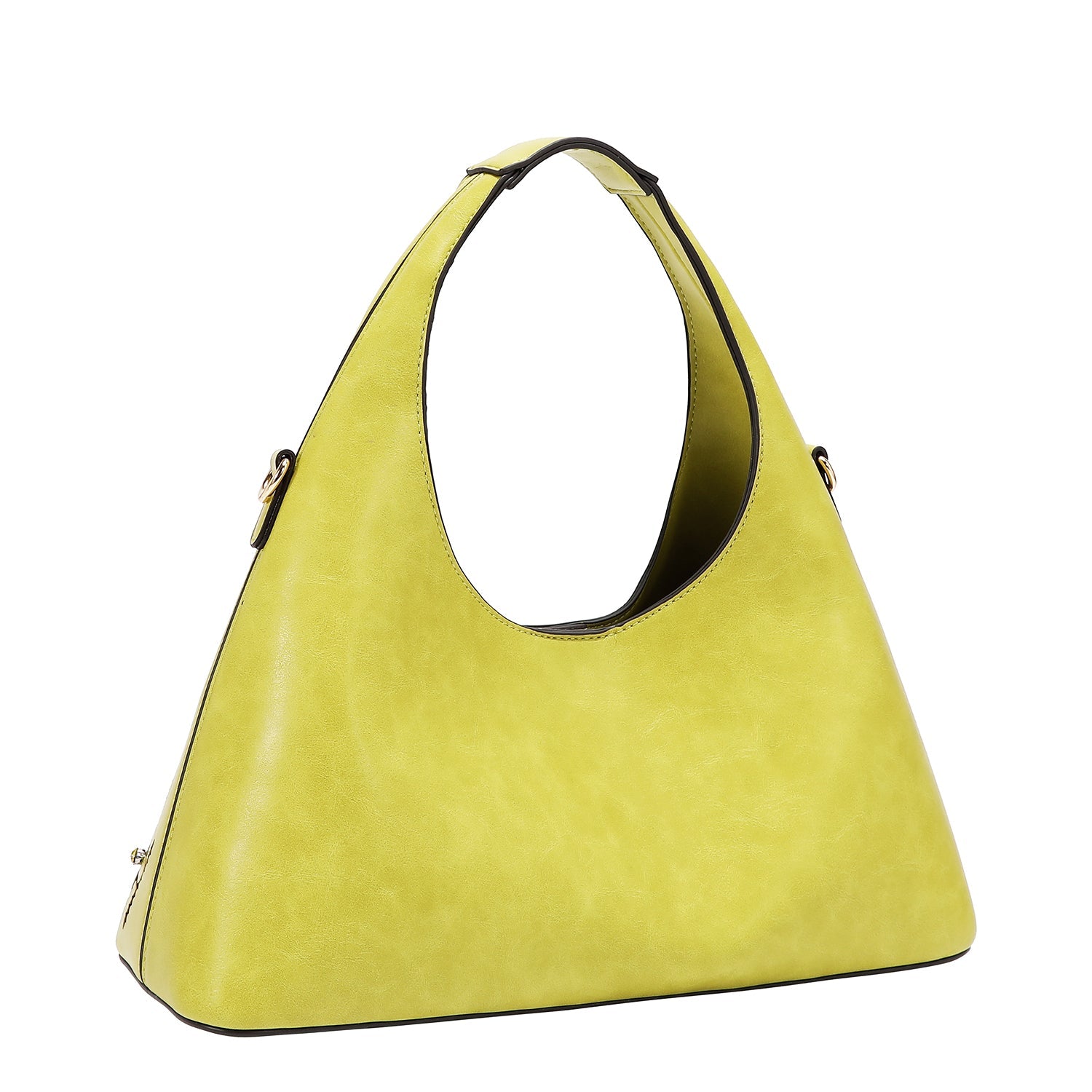 HANDBAG WITH STITCH (LIME)