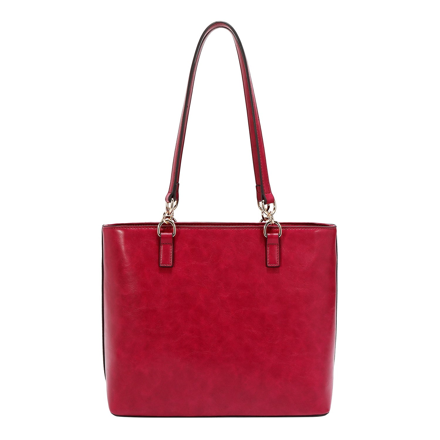 BOLSO TOTE CON COSTURAS (ROSA)