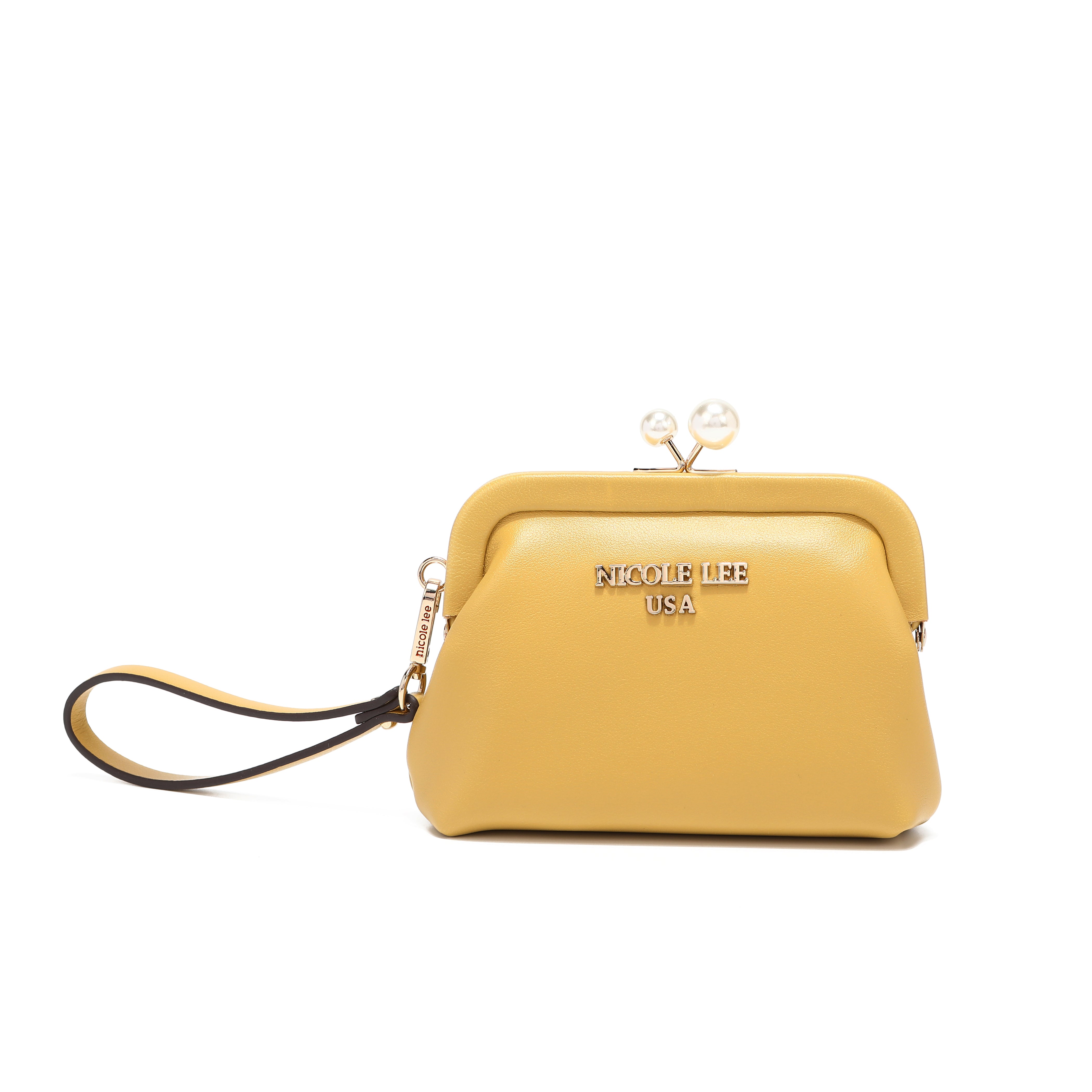 MONEDERO CHELSEA PEARL (AMARILLO)