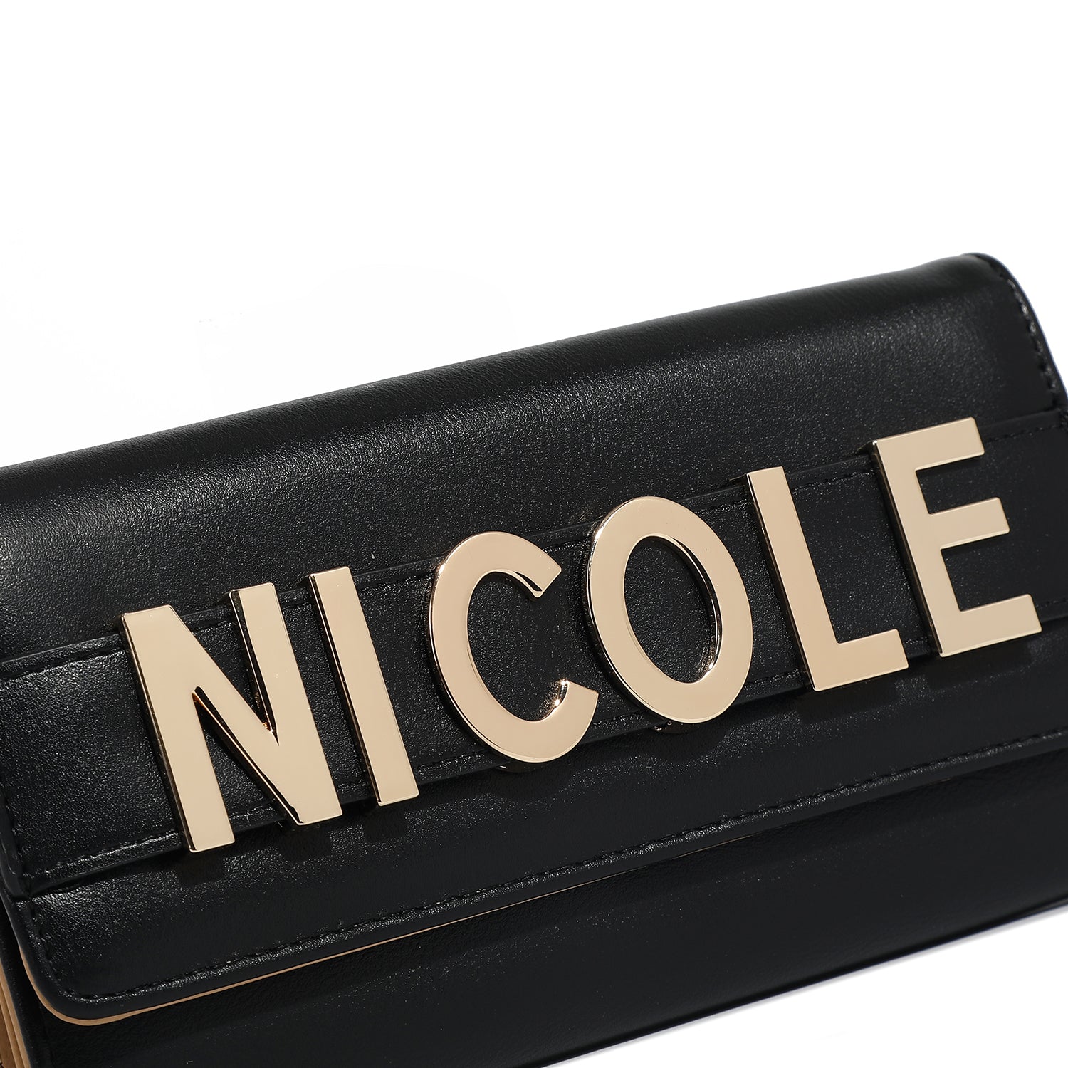 CALISTA CARTERA CON TAPA (NEGRO)