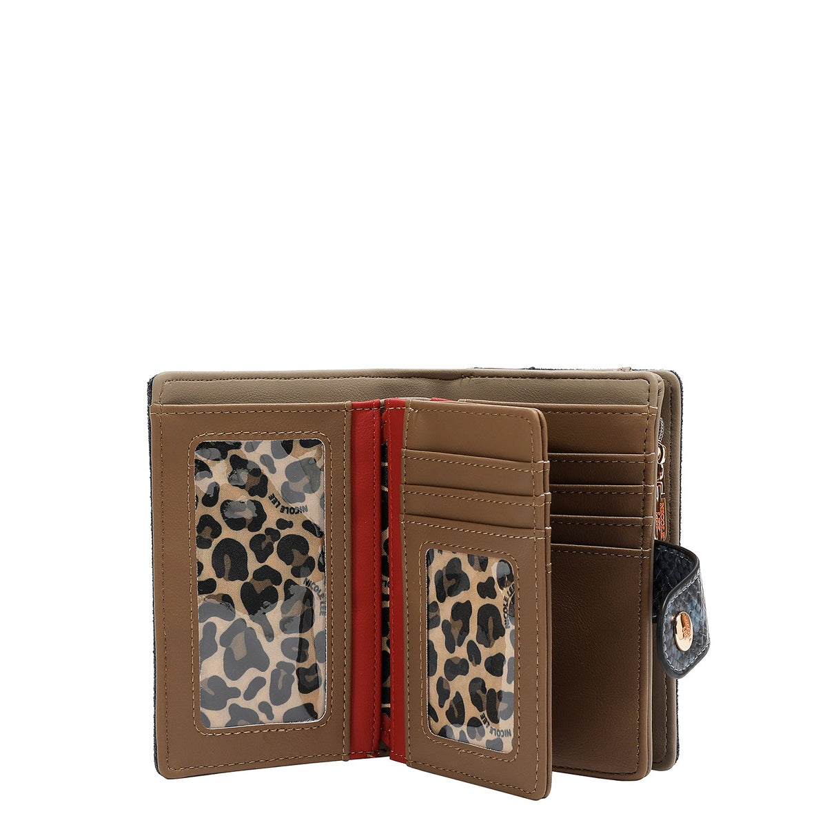 CARTERA GLAM CON TACHUELAS (NEGRO)
