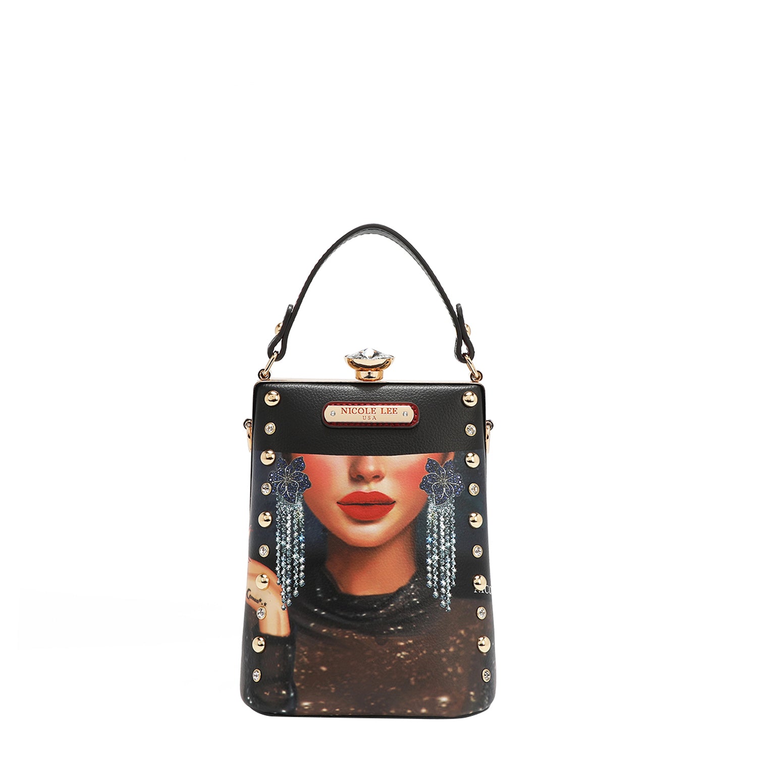 BORSA CON PICCOLO DIAMANTE (<tc>SAMANTHA LA BELLEZA</tc>)
