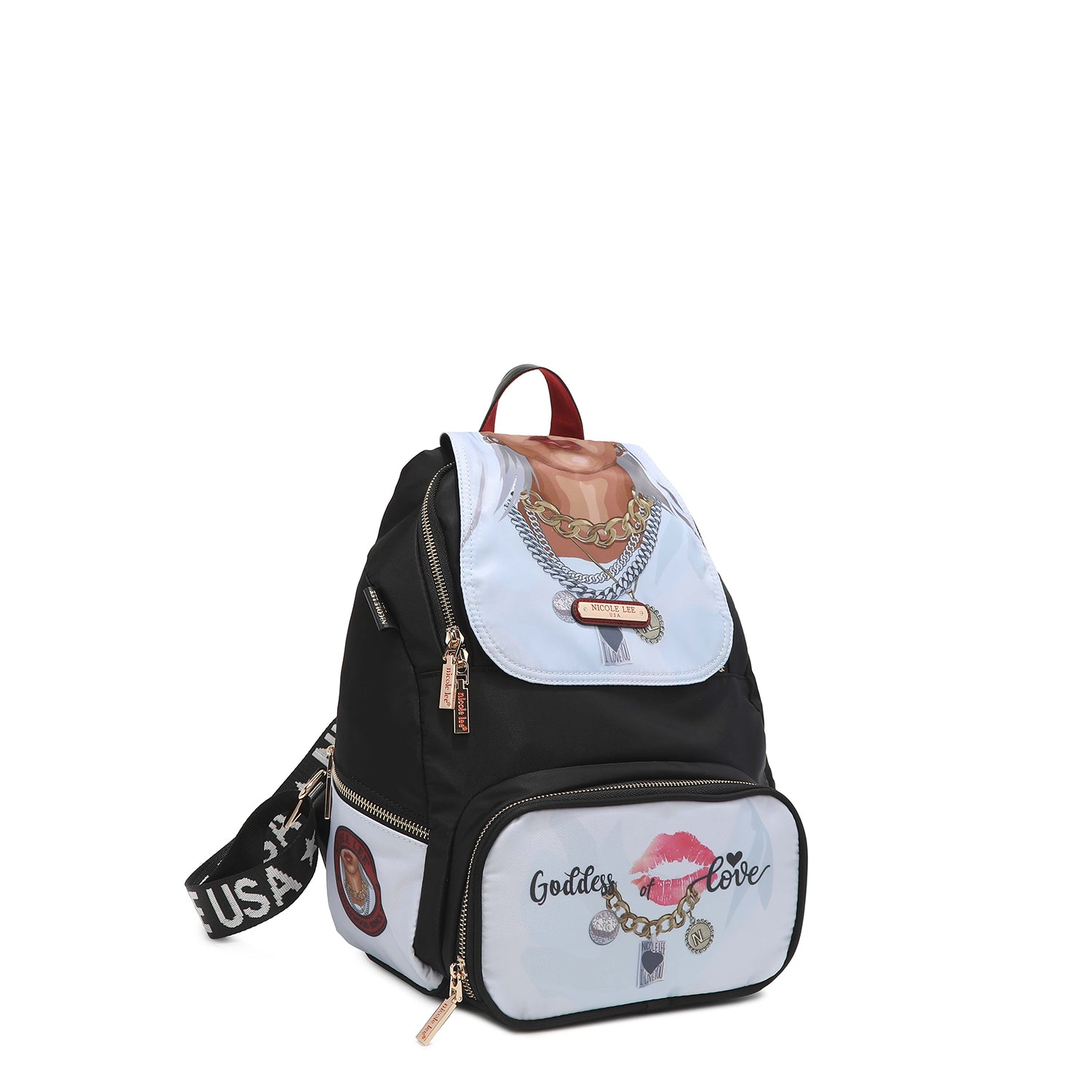 MOCHILA DE NYLON MULTIUSO<tc>BUTTER FLOWER</tc>"