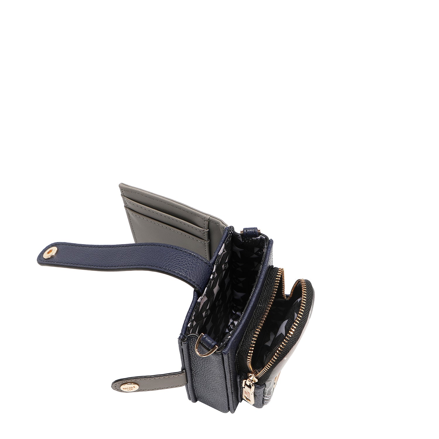 FUNDA DE TELEFONO CRUZADA CON CORREA (MODA SNOWFLAKE)