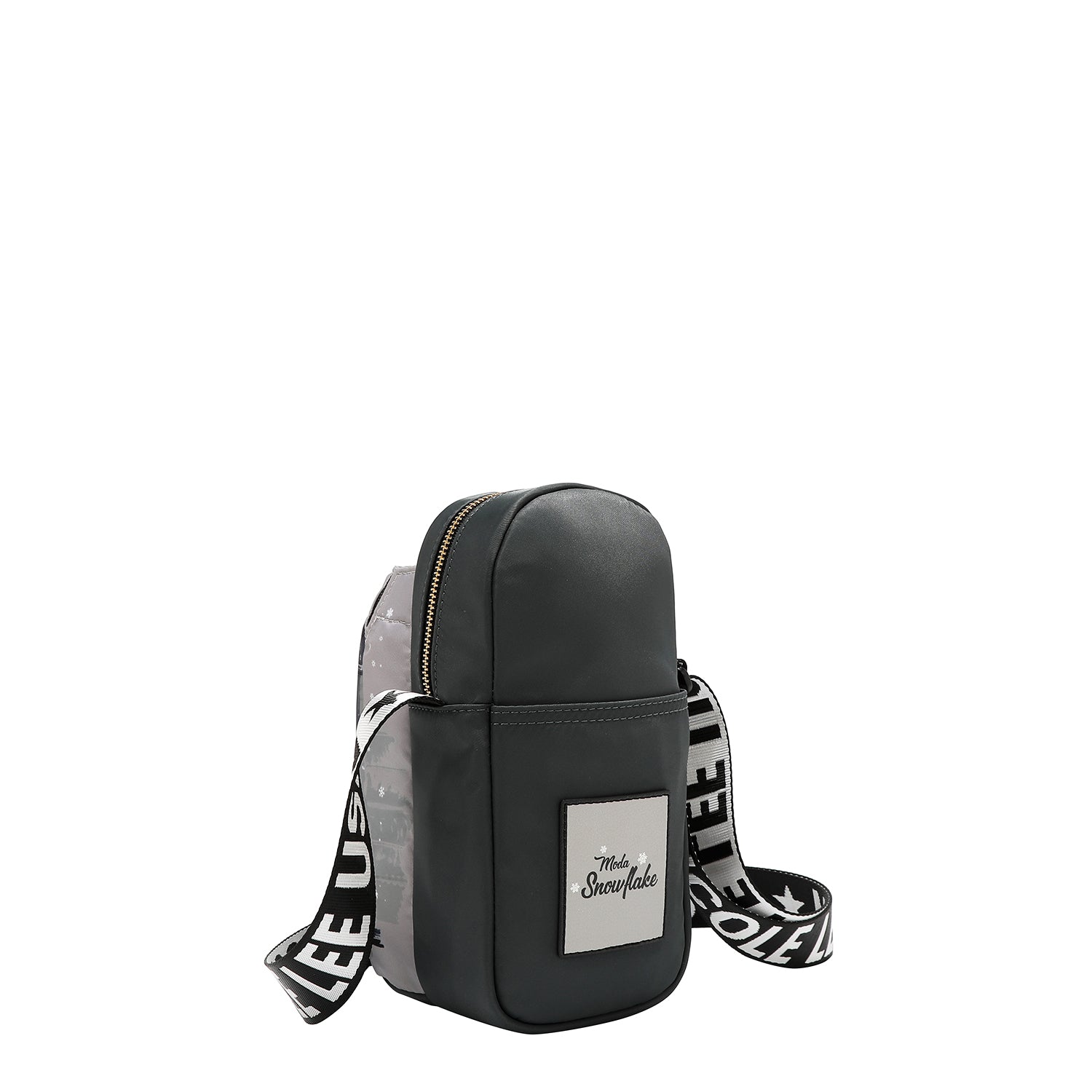 BANDOLERA CON PORTABOTELLA (MODA SNOWFLAKE)