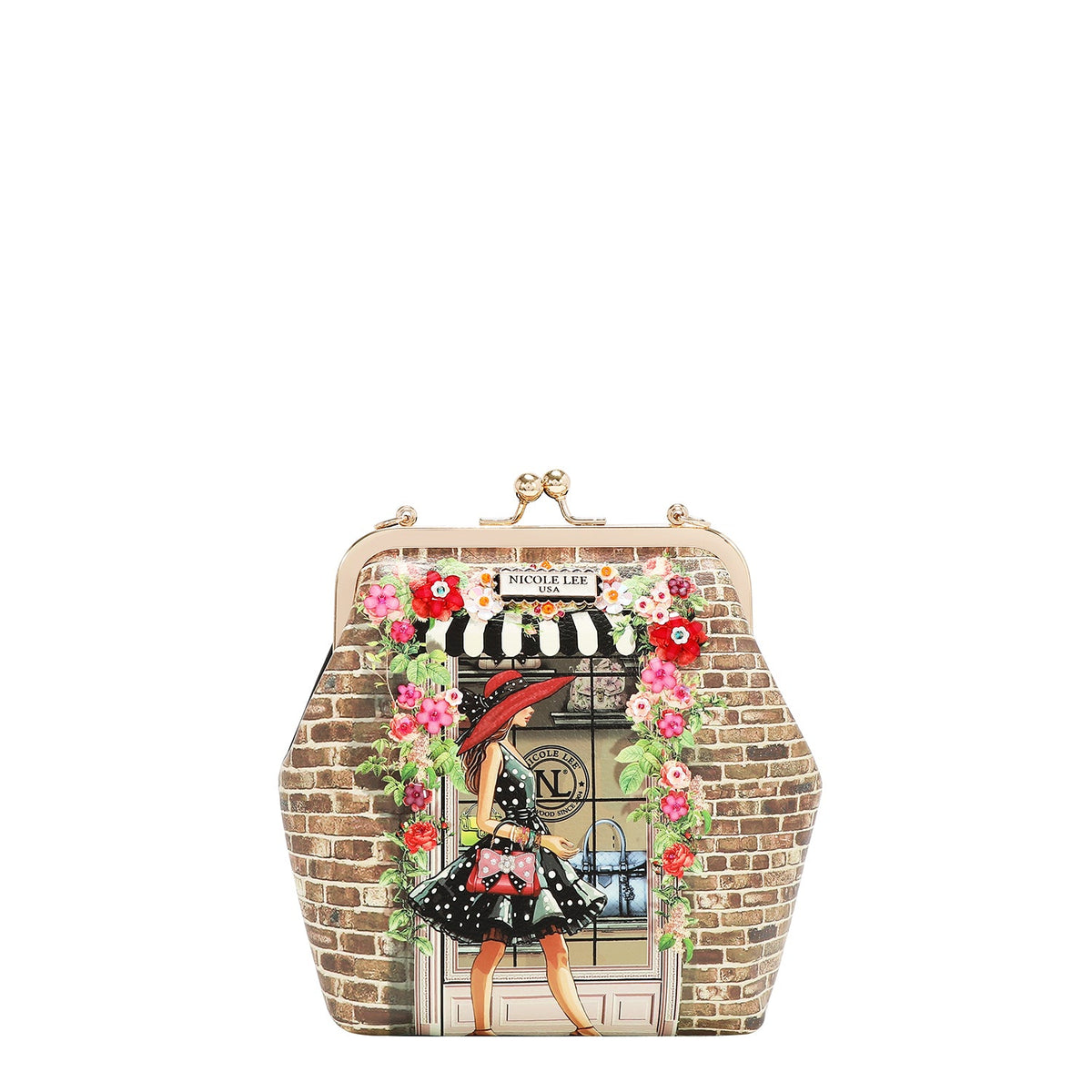BANDOLERA CON 2 COMPARTIMIENTOS (SUGAR DAY)