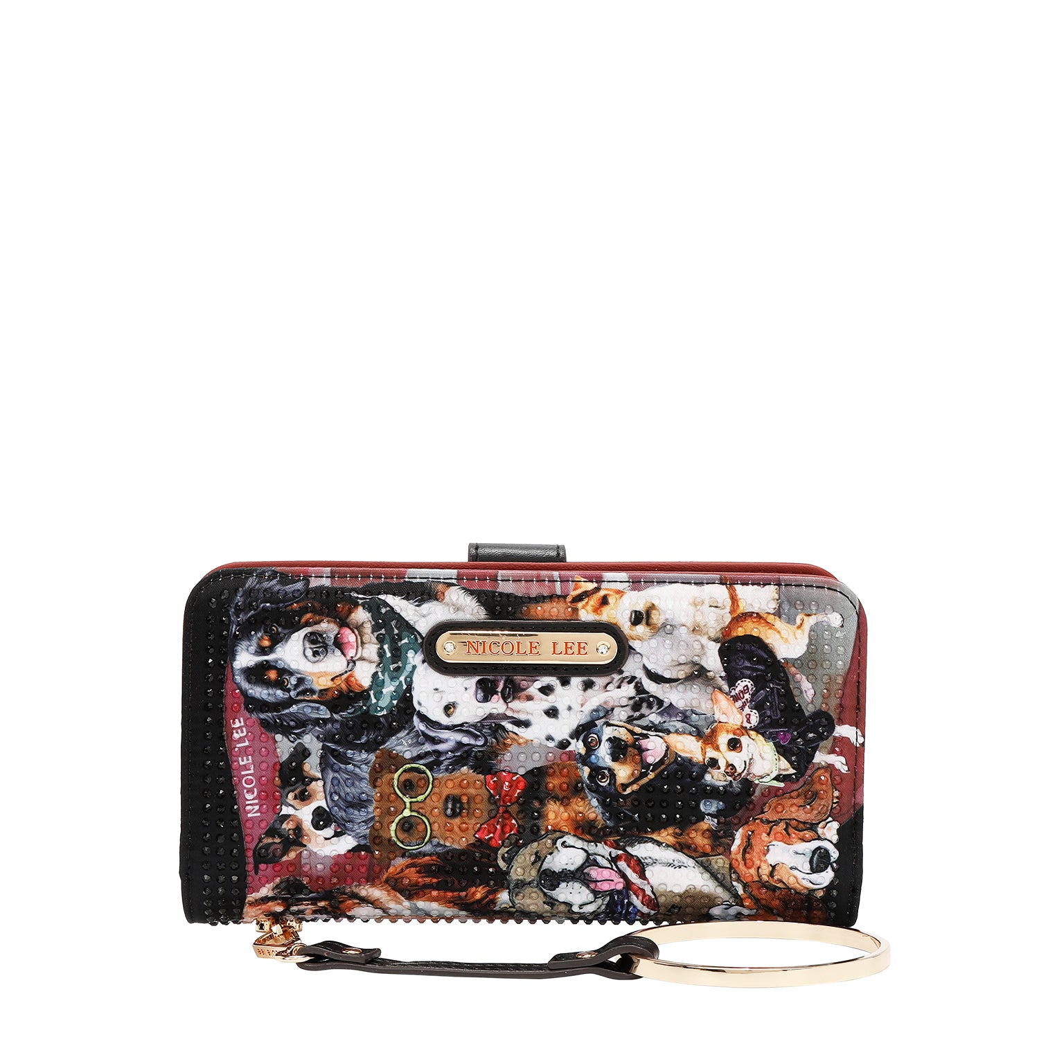 CARTERA PLEGABLE CON LA FIRMA DE NL CON CORREA (BEST SMILE)