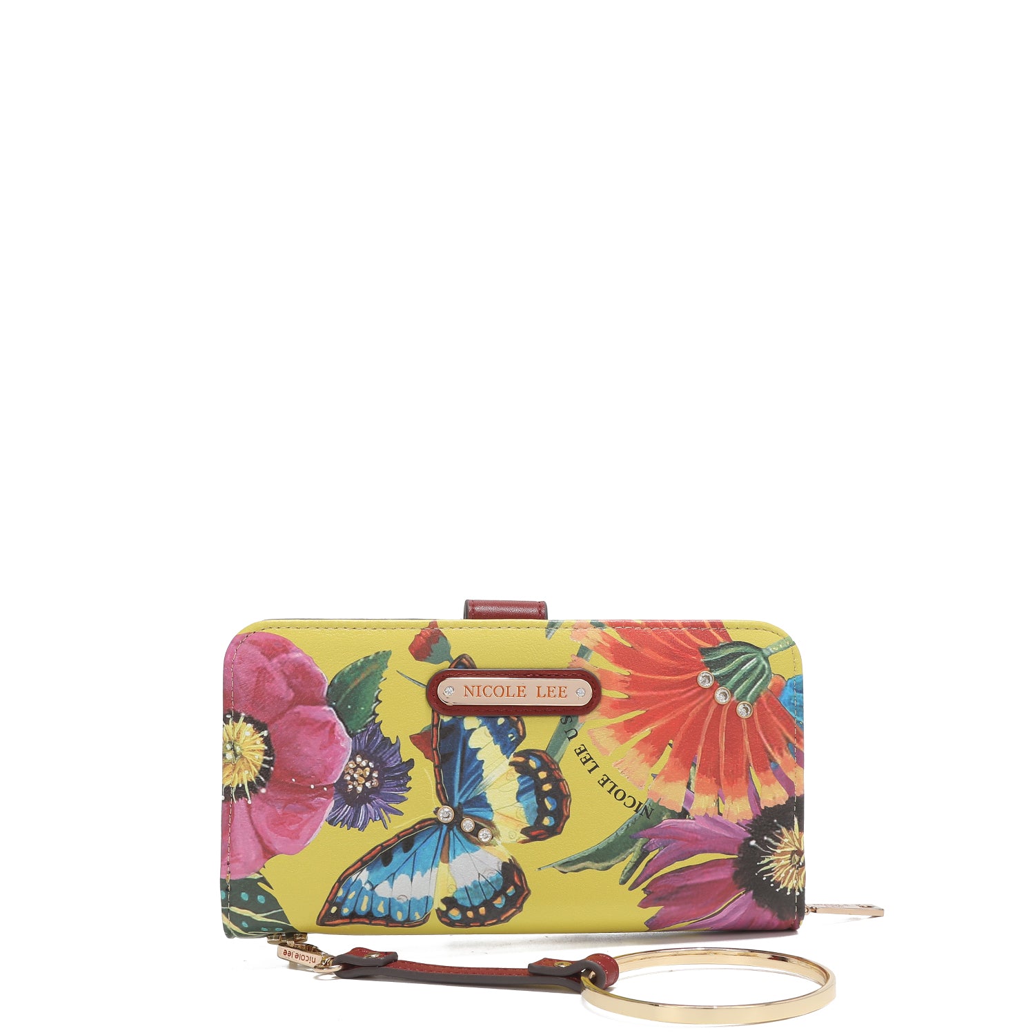 Mode gedrucktes Portfolio mit Reißverschluss