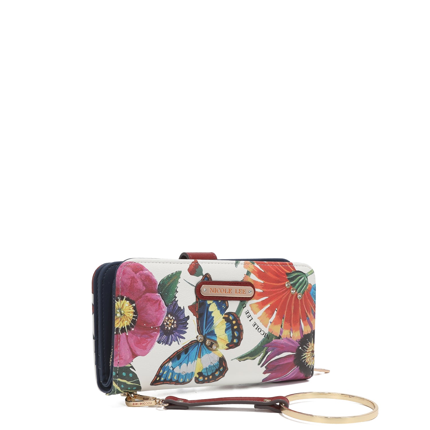 Mode gedrucktes Portfolio mit Reißverschluss