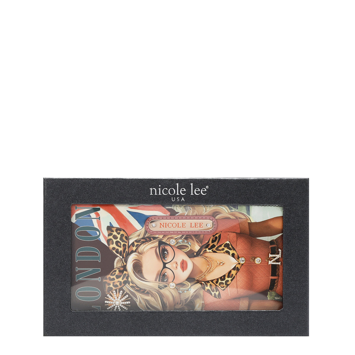 CARTERA IMPRESA FASHION (LONDON EYE - MARRON)