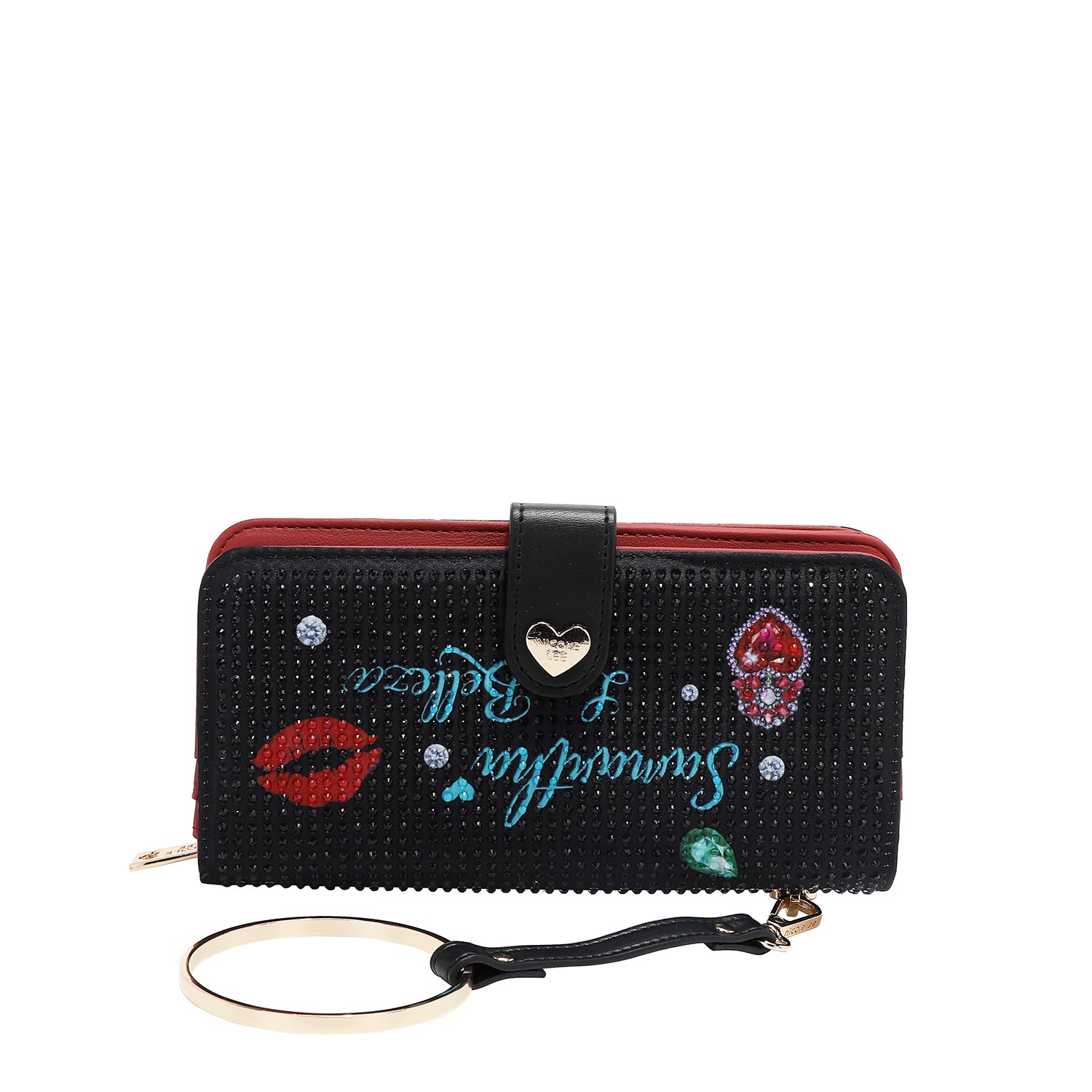 PORTAFOGLIO PIEGHEVOLE CON TRACOLLA NL SIGNATURE (<tc>SAMANTHA LA BELLEZA</tc>)