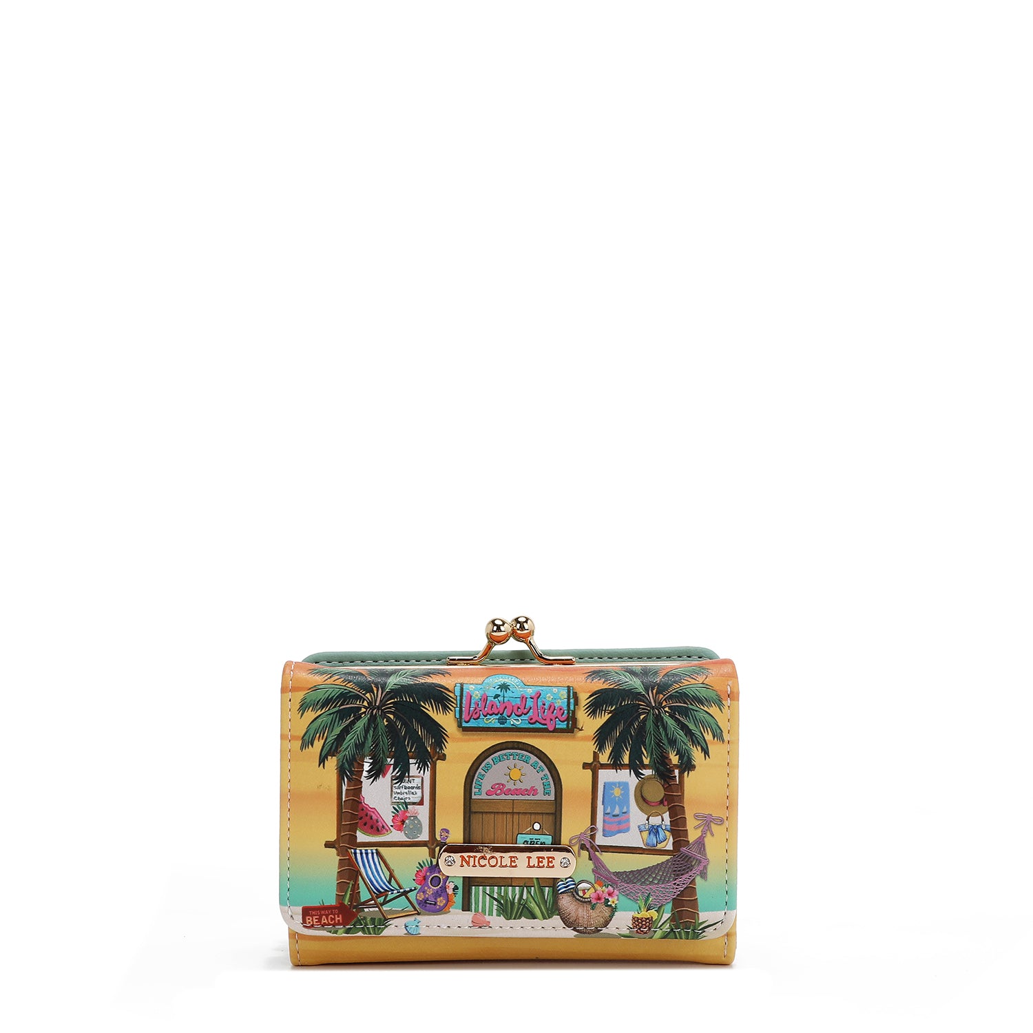 CARTERA TRIFOLD AGUSTINA (SUN & SAND)